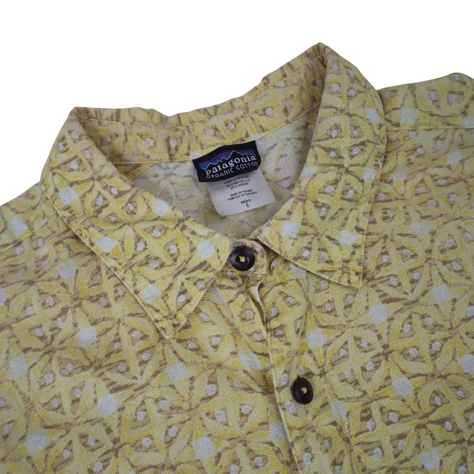 Patagonia × Vintage Vintage Patagonia Organic Cotton Allover Print Casual Shirt Size US S / EU 44-46 / 1 - 6 Thumbnail
