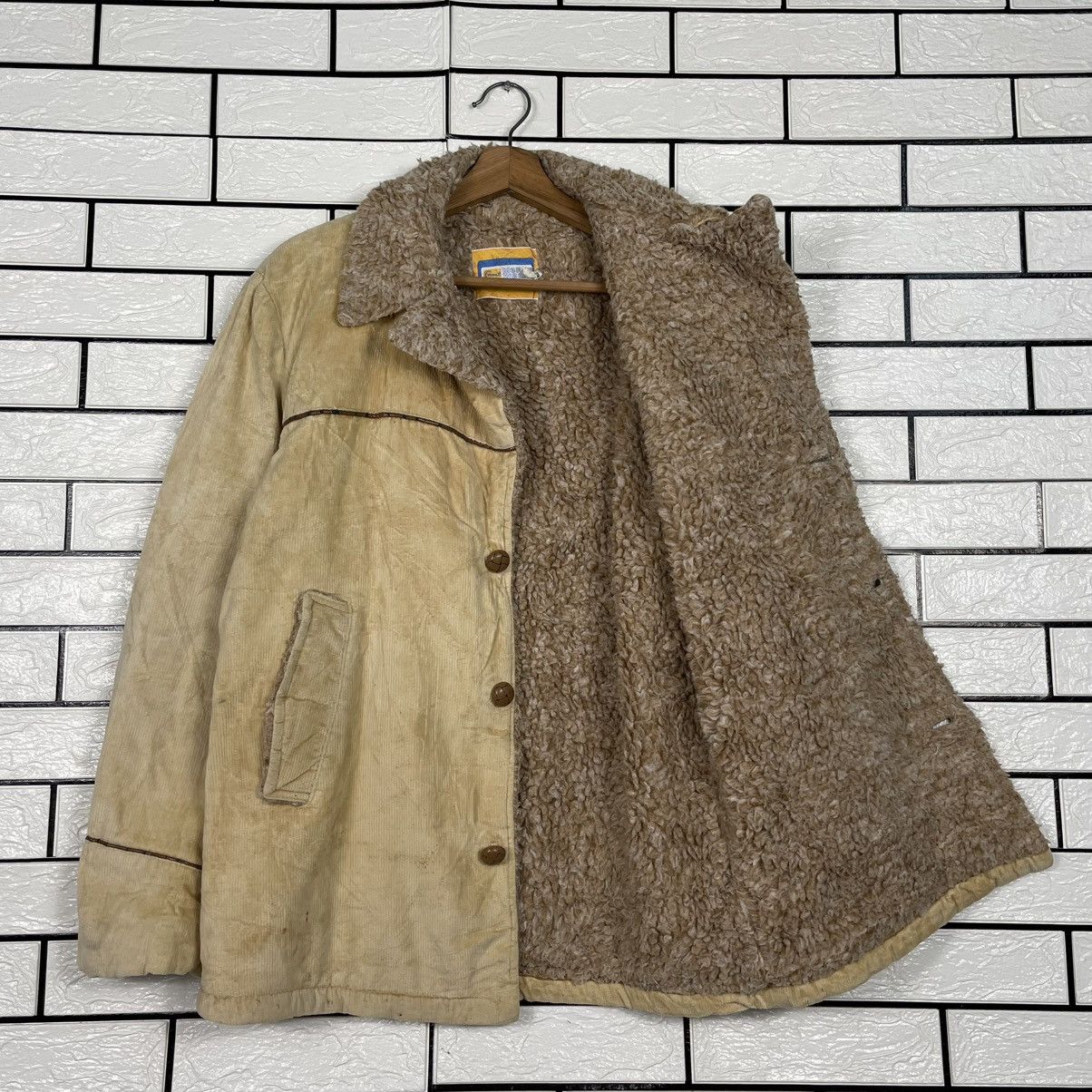 Other Vintage Giants Fleece Lined Faux Suede Shearling Coat Size US M / EU 48-50 / 2 - 9 Thumbnail