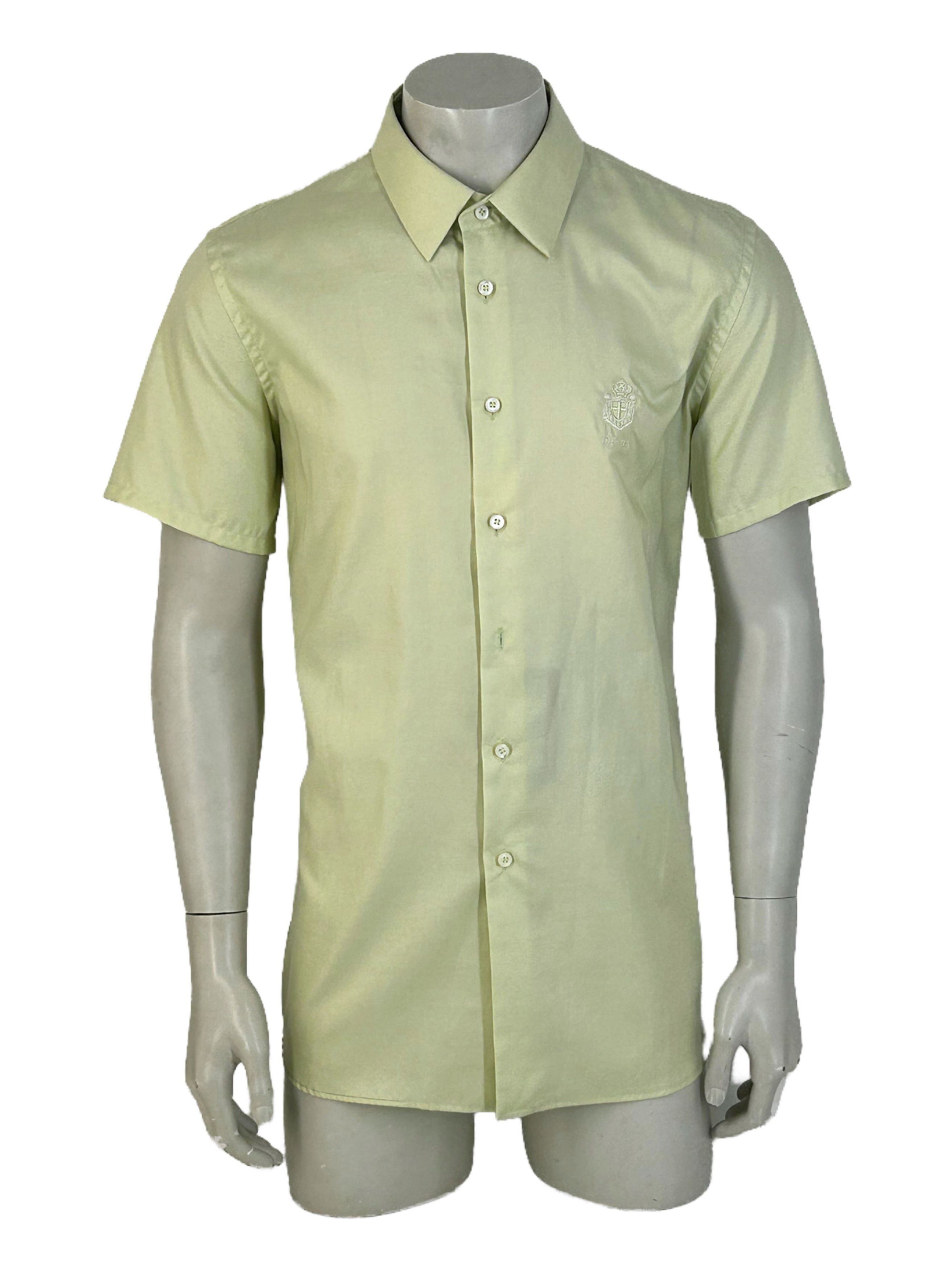 PRADA SS OXFORD COTTON SHIRT