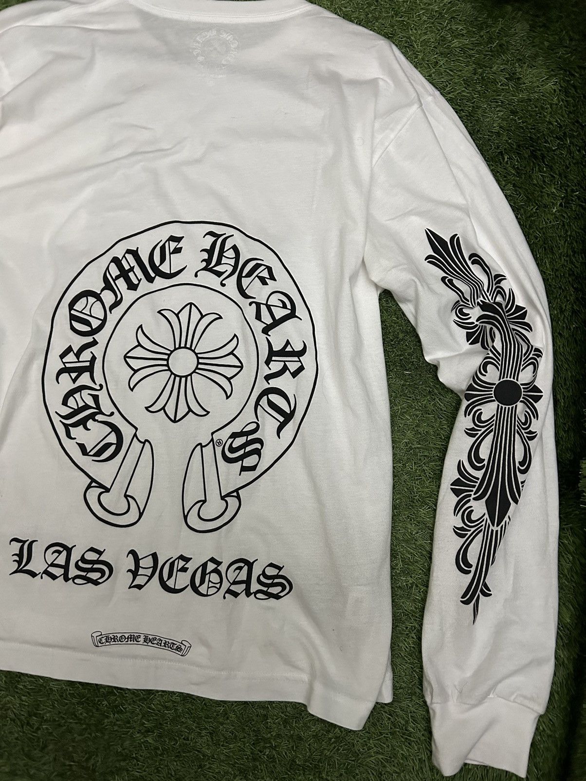 Chrome Hearts Chrome Hearts Las Vegas Exclusive L/S T-shirt White Size US XL / EU 56 / 4 - 1 Thumbnail