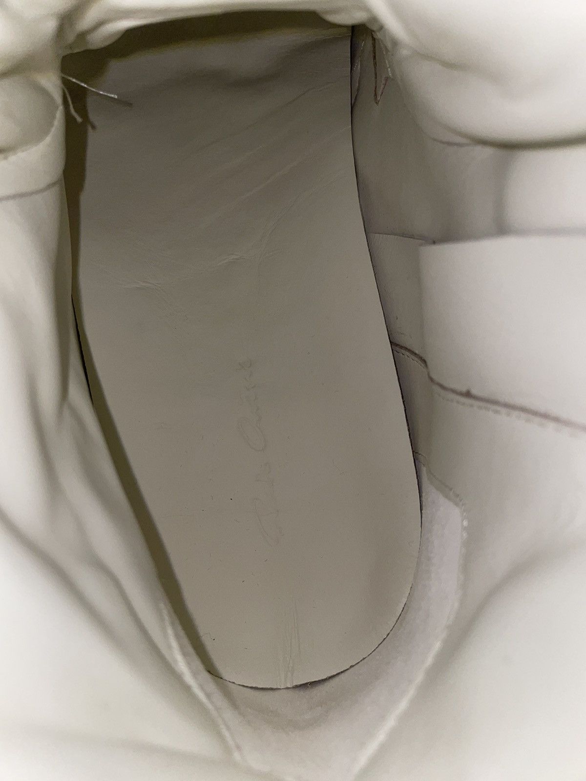 Rick Owens Rick Owens Milk Geobasket - Size 44 Size US 11 / EU 44 - 10 Thumbnail