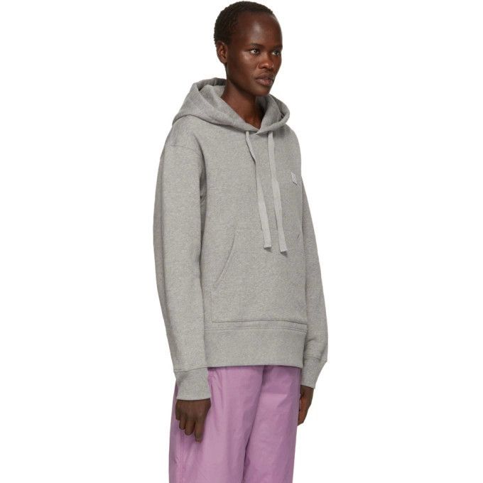 Acne Studios o1y0824 Hoodie Sweatshirt in Light Grey Size US M / EU 48-50 / 2 - 2 Thumbnail
