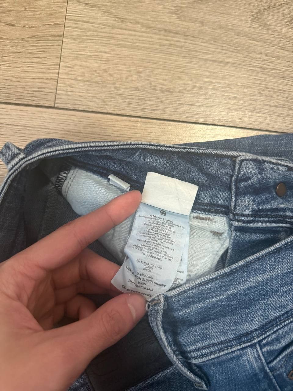 G-Star g star raw jeans women W27 L28 blue skinny slim Size 27" / US 4 / IT 40 - 6 Thumbnail