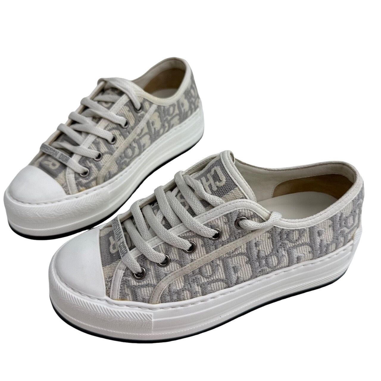 Dior Dior Oblique Walk'n'Dior Platform Sneakers Size 35.5 Size US 5.5 / IT 35.5 - 1 Thumbnail