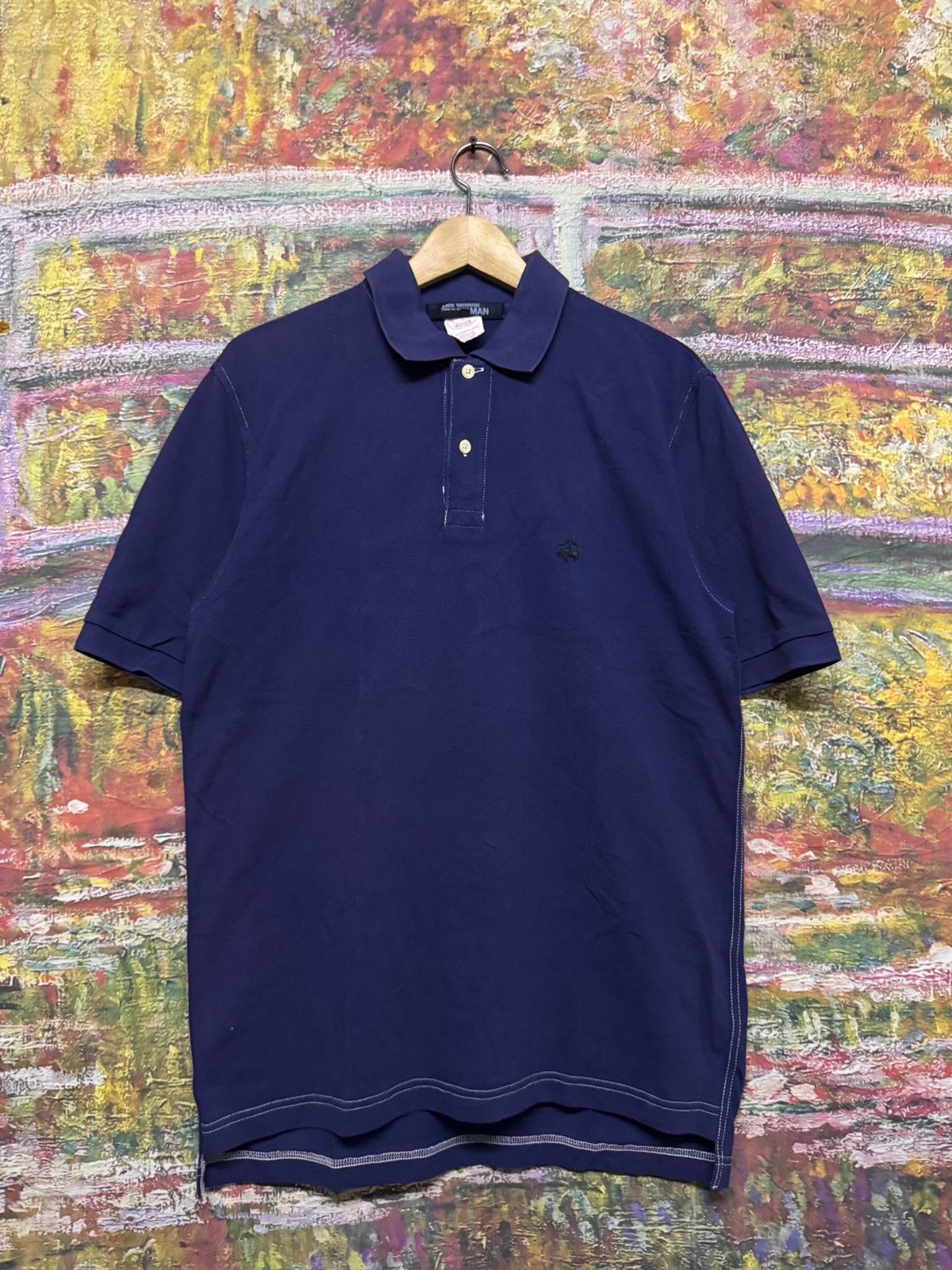 Junya Watanabe Junya Watanabe Comme des garcons x brooks brothers Tee Size US M / EU 48-50 / 2 - 1 Thumbnail