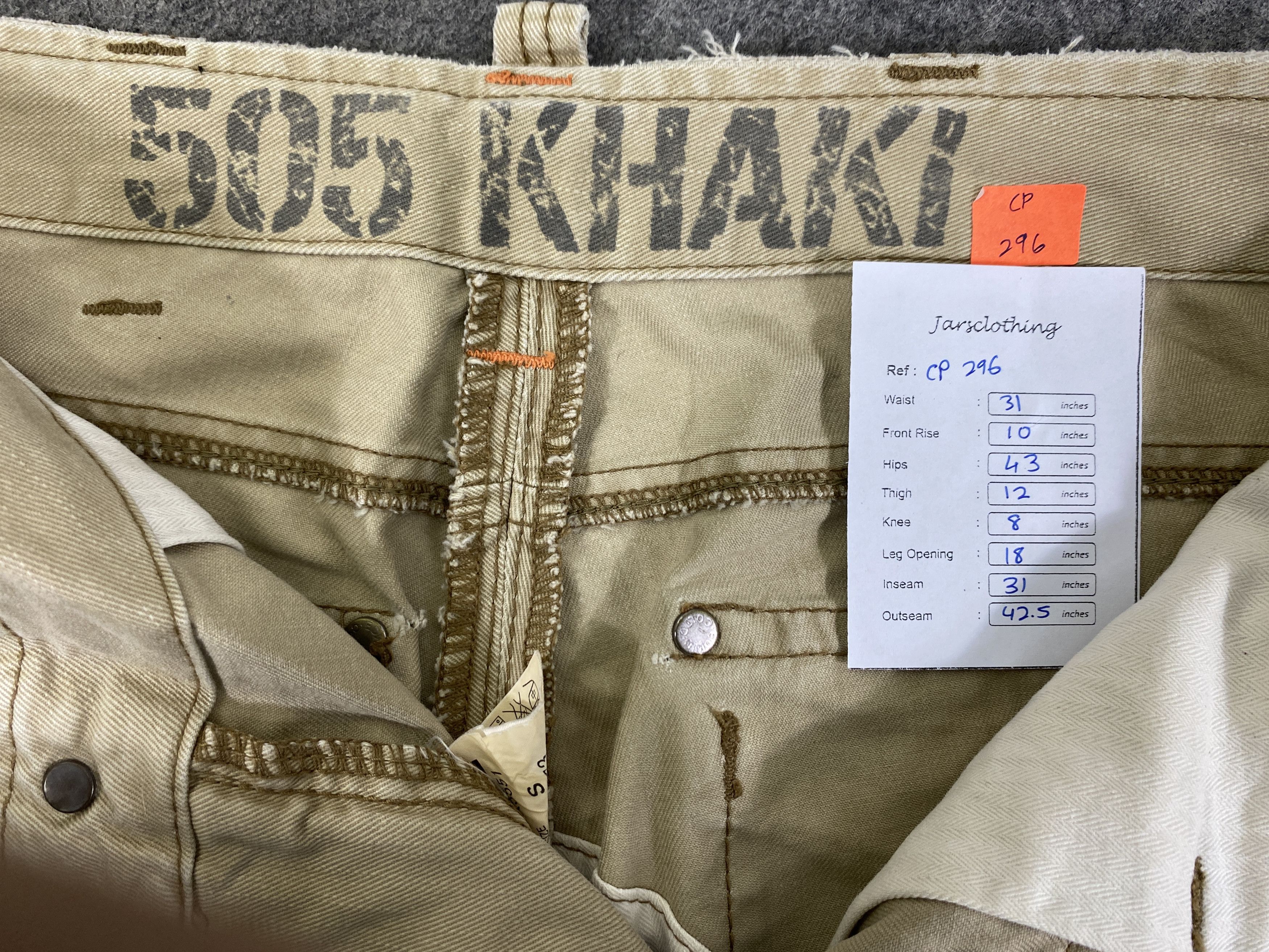 If Six Was Nine Japanese Brand Edwin Multipocket Flare Pants -CP296 Size US 31 - 8 Thumbnail