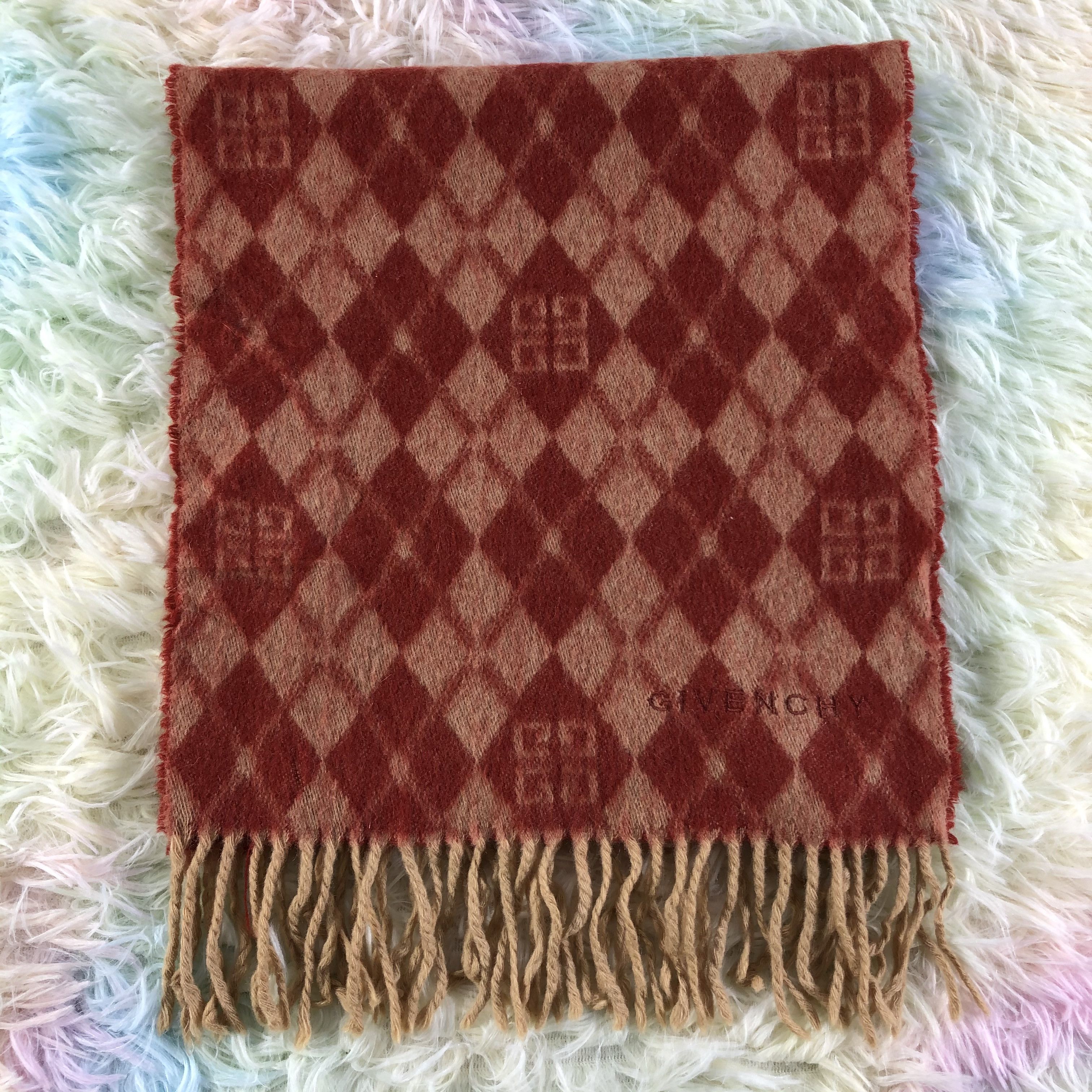 Vintage Givenchy Scarf / Muffler / Neckwear - KM325 Size ONE SIZE - 4 Thumbnail