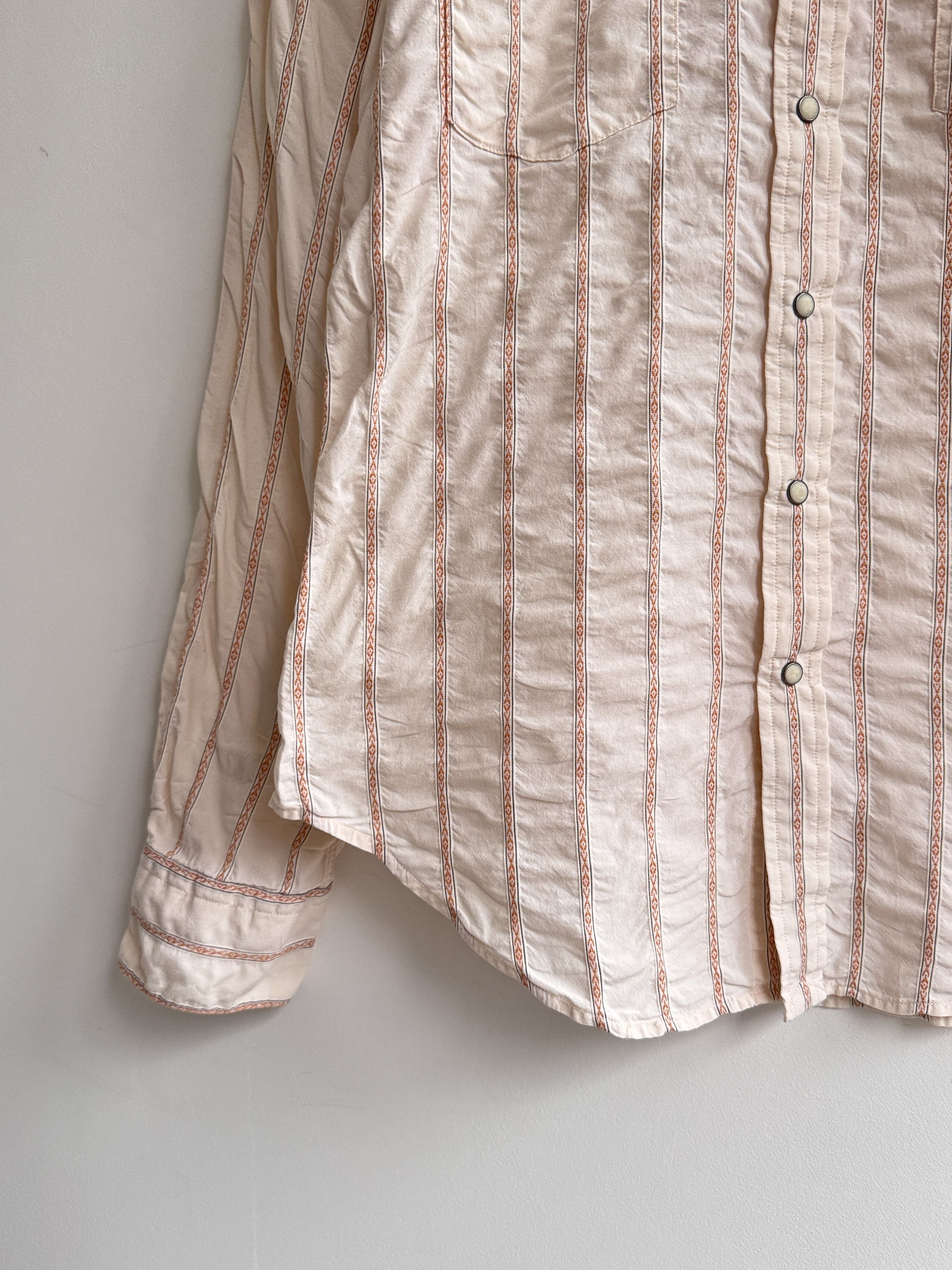 Ralph Lauren Ralph Lauren Striped Western Shirt Size S / US 4 / IT 40 - 4 Thumbnail