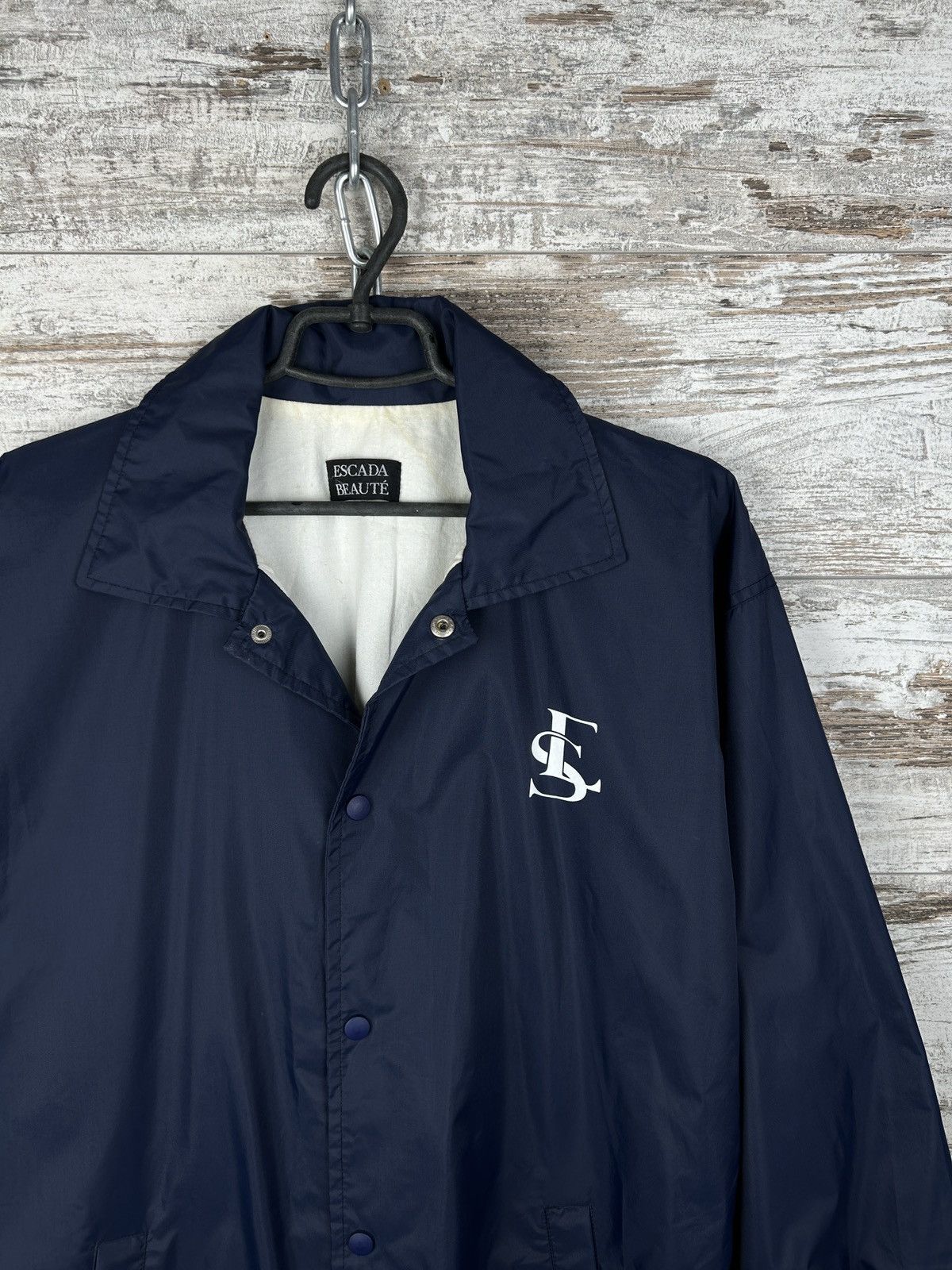 Escada × Escada Sport × Vintage Mens Vintage Escada Sport Coach jacket luxury rare big logo Size US M / EU 48-50 / 2 - 3 Thumbnail