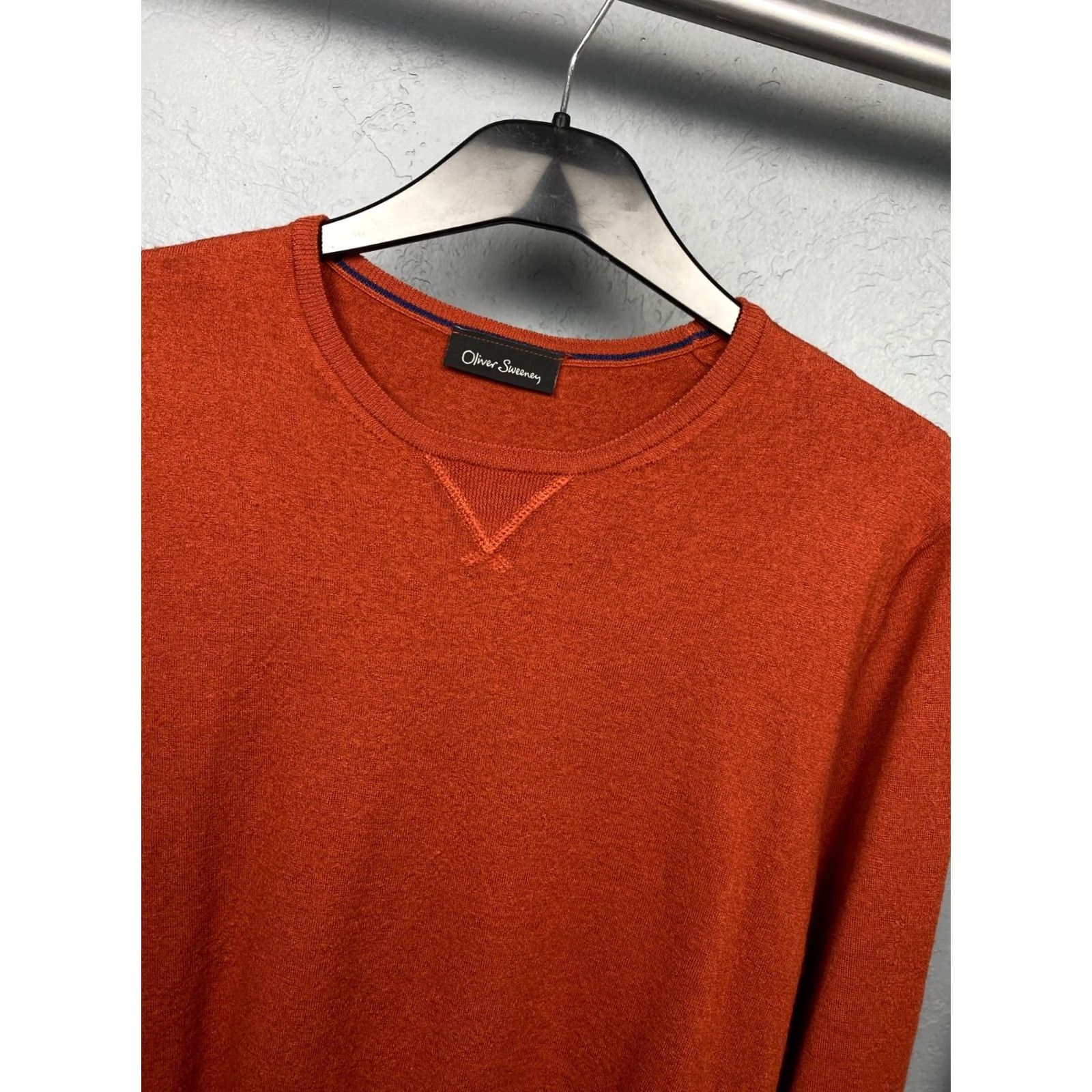 Oliver Sweeney Vintage Sweater Wool Crew Neck Size M Mens, Men's — image 2 of 6