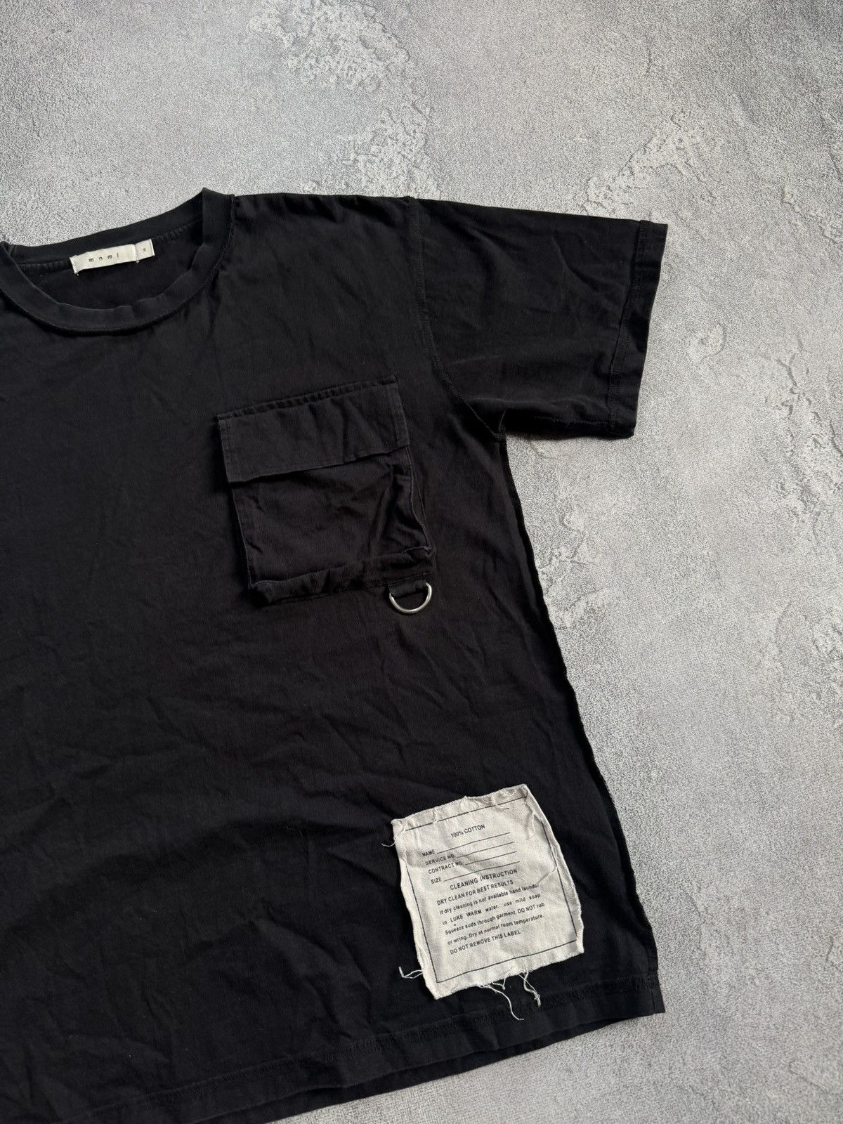 MNML MNML S/size tactical cargo tee tshirts relaxed oversized Size US S / EU 44-46 / 1 - 7 Thumbnail