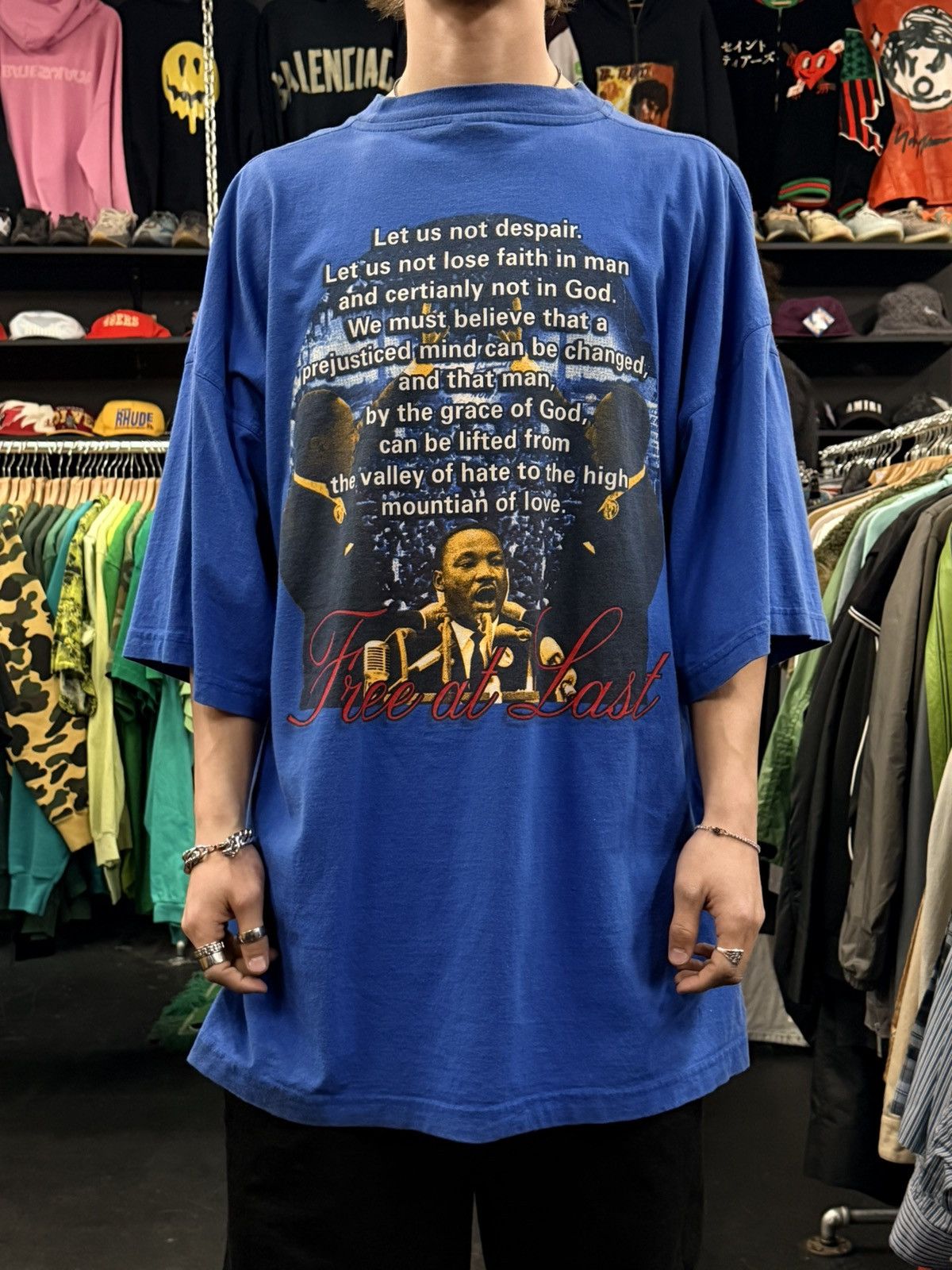 Vintage Vintage MLK tee Size US XXL / EU 58 / 5 - 1 Thumbnail