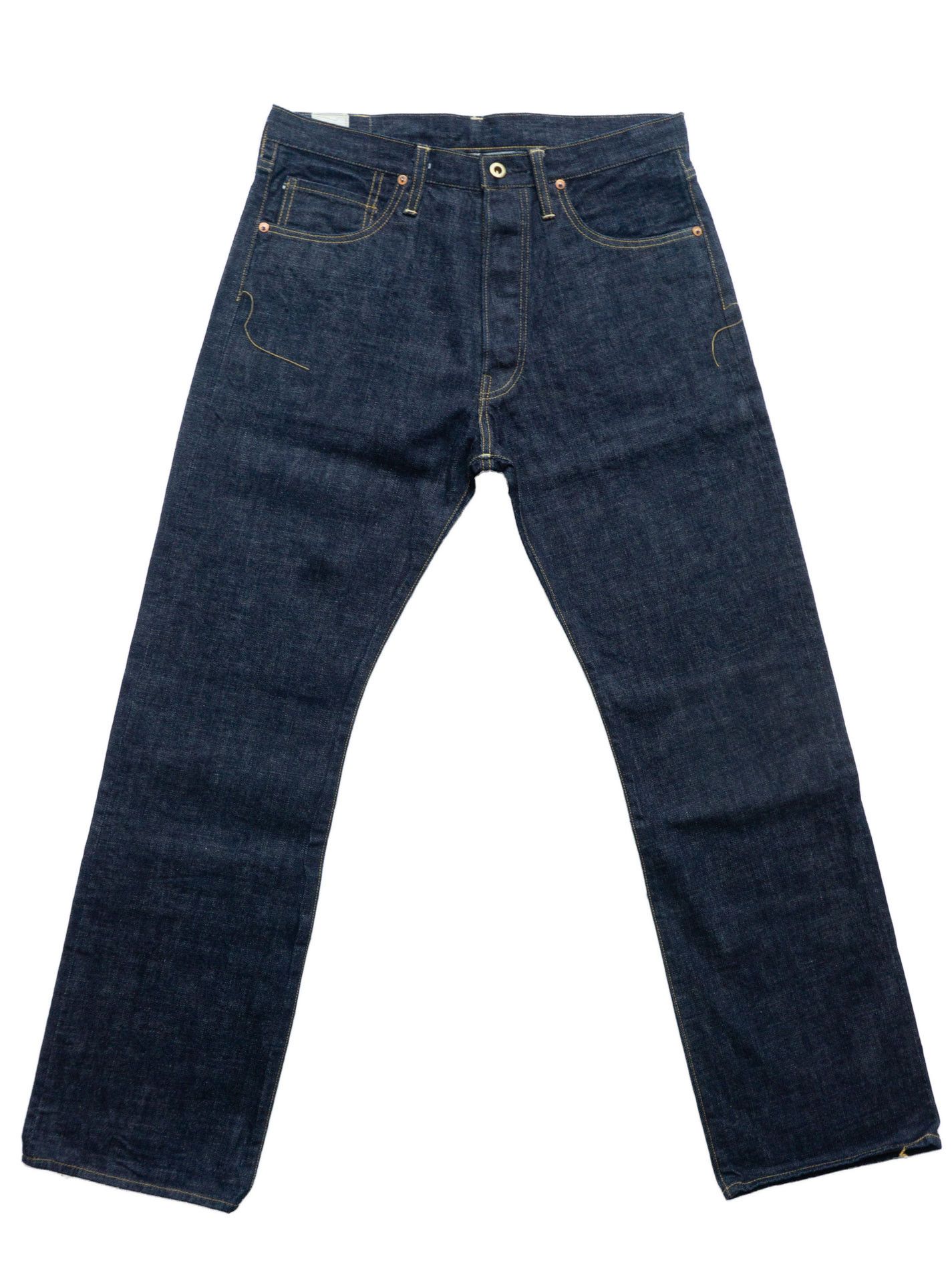 Japanese Brand Naturals. 4501 ORDER CRAFT DENIM No. 074 W33 x L32 Size US 33 - 3 Thumbnail