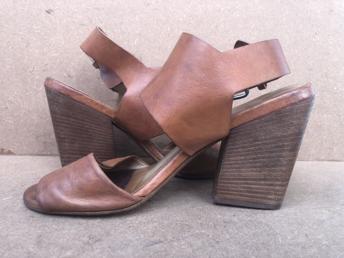 Marsell Marsell Brown Cslfskin Leather Women’s Heels Size 38.5 Size US 8.5 / IT 38.5 - 6 Thumbnail