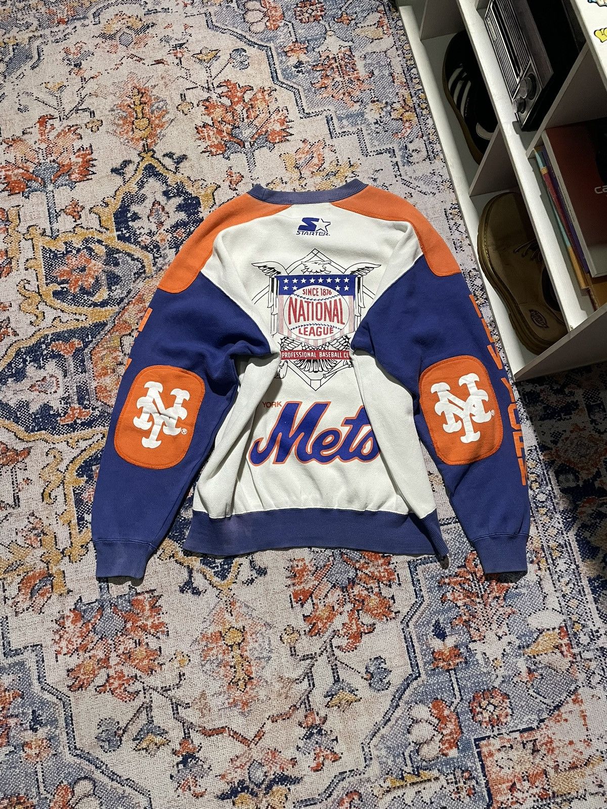 Starter Vintage Crewneck Starter ⓒ1992 MLB New York Mets • SSOOLLDD Size US L / EU 52-54 / 3 - 7 Thumbnail