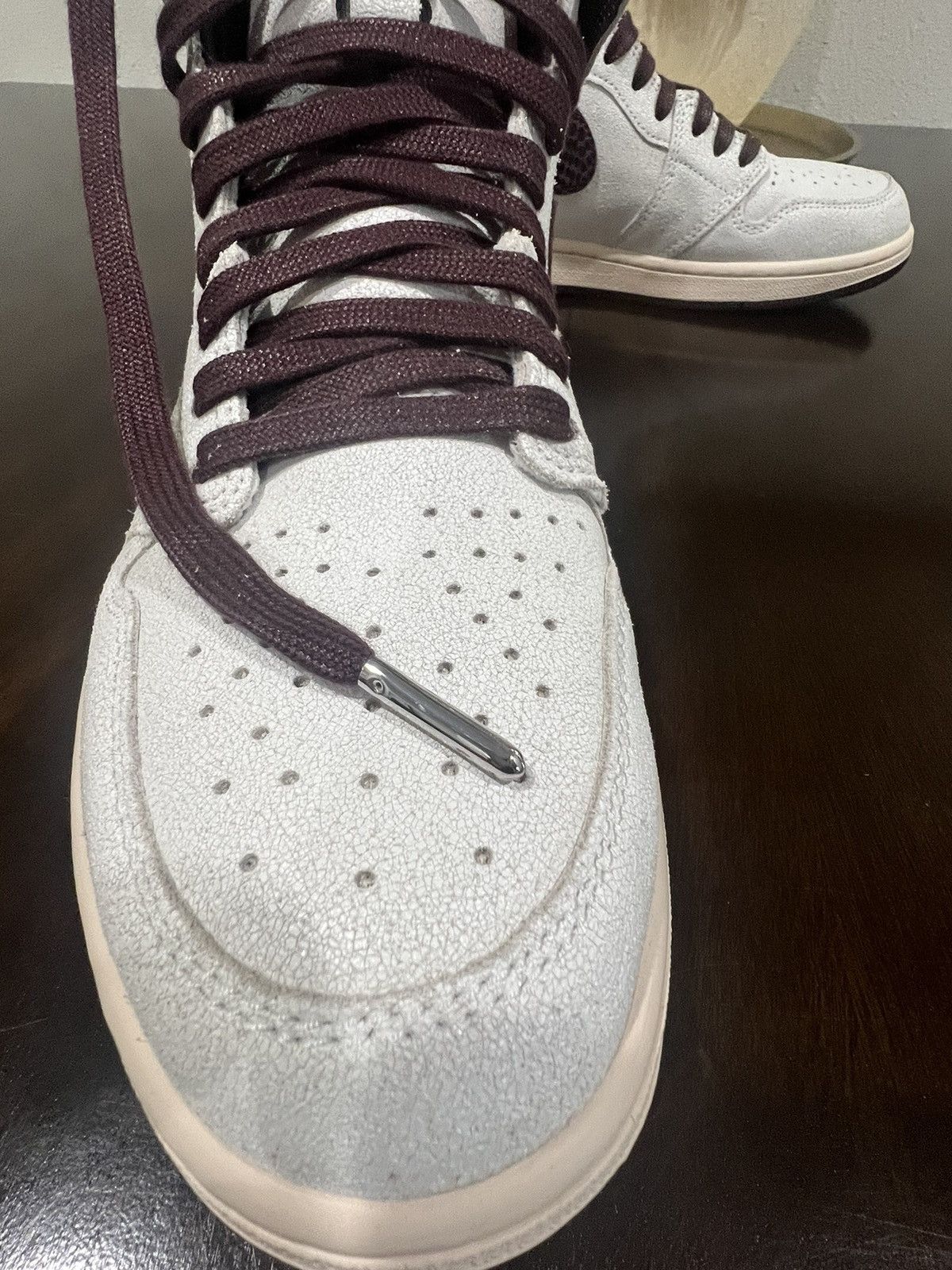A Ma Maniere × Jordan Brand × Nike Air Jordan 1 Retro High OG A Ma Maniére Size US 12 / EU 45 - 5 Thumbnail
