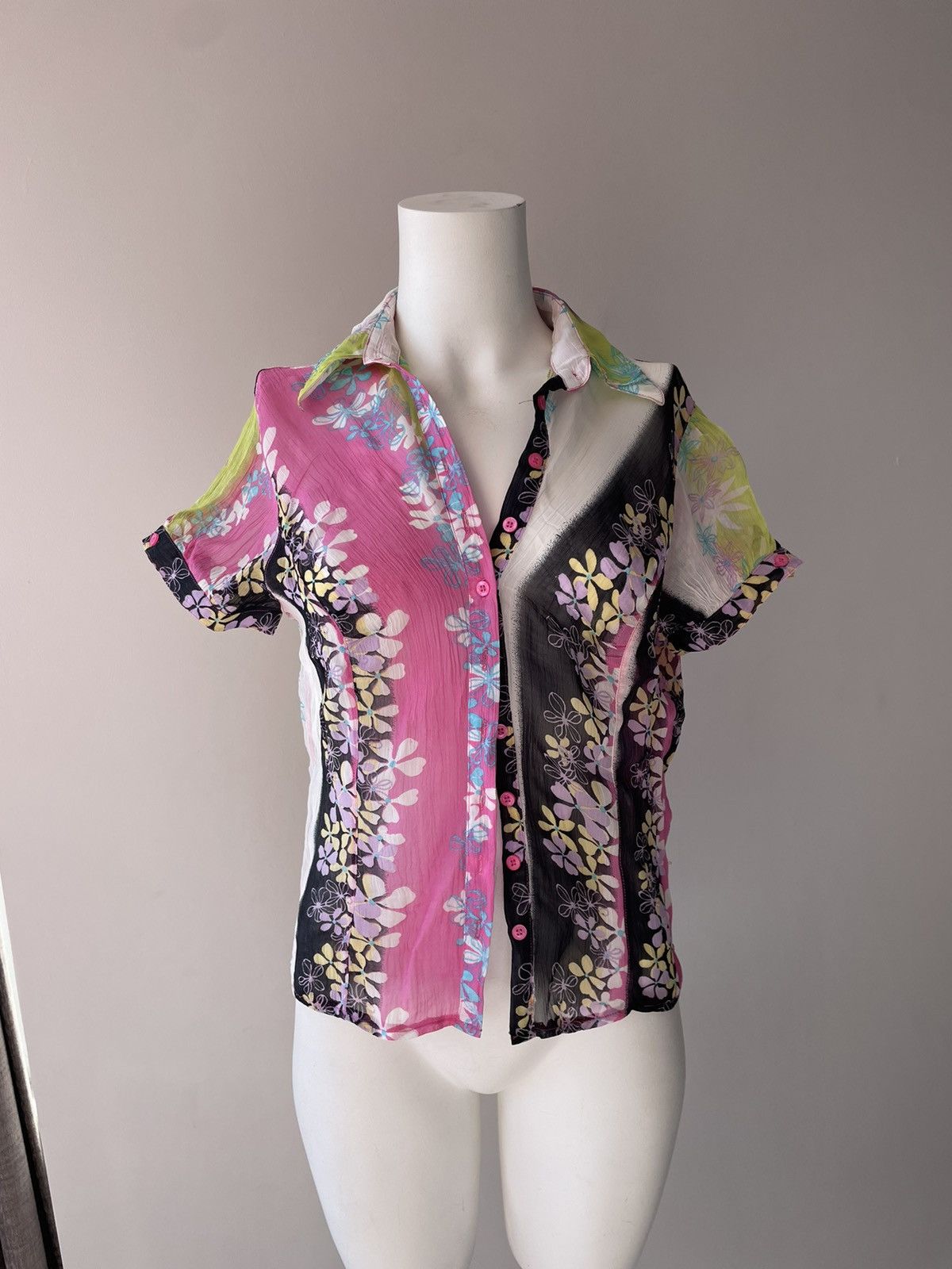 Vintage y2k shirt Size M / US 6-8 / IT 42-44 - 5 Thumbnail
