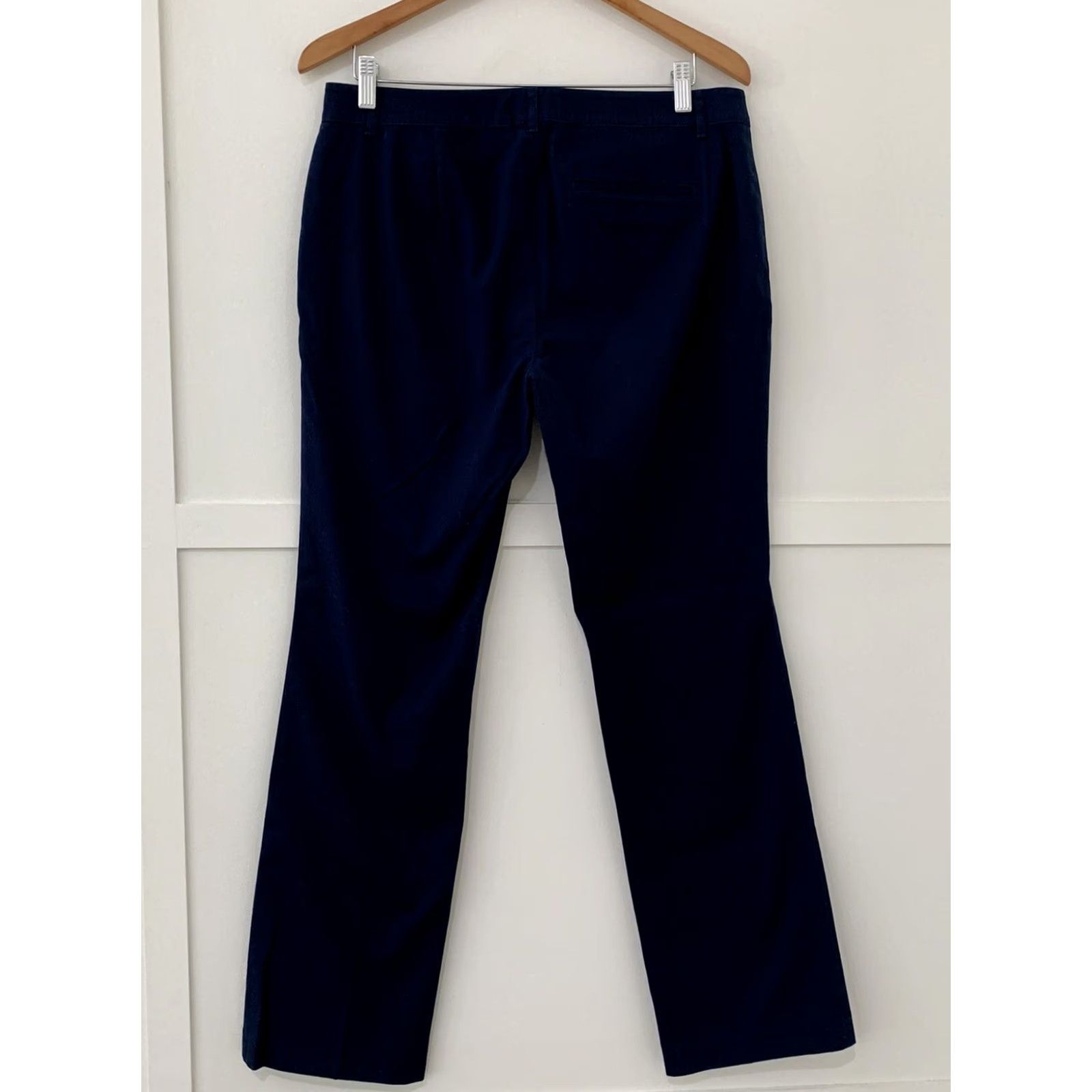 Ralph Lauren Lauren Ralph Lauren Chino Pants Womens 10 Navy Gold Accents Straight Leg Size 32" / US 10 / IT 46 - 2 Thumbnail
