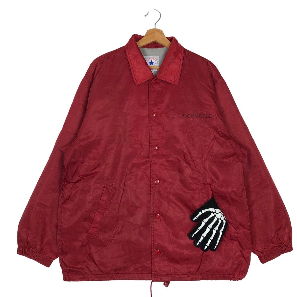 Japanese Brand 🔥90’s VINTAGE CONVERSE ALL STAR BOSTON MASS USA JACKET Size US L / EU 52-54 / 3 - 2 Thumbnail