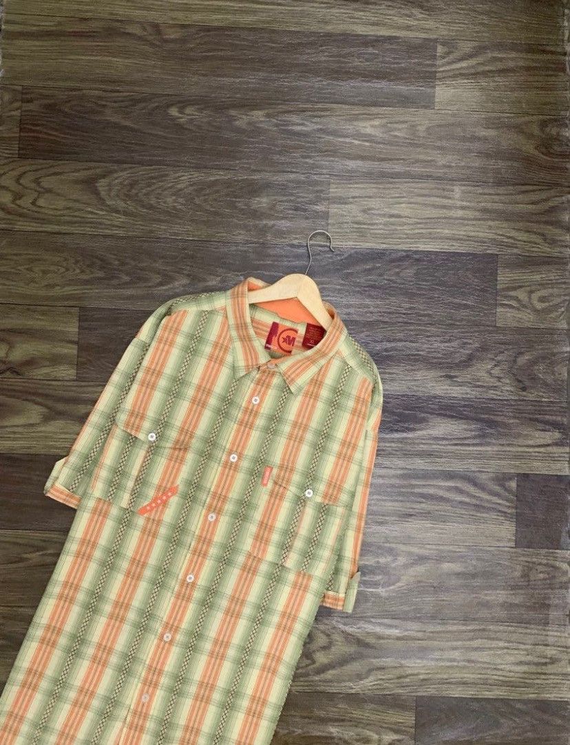 Mecca Mens Shirt MECCA Cotton Gingham Short Sleeve Size US XL / EU 56 / 4 - 1 Thumbnail