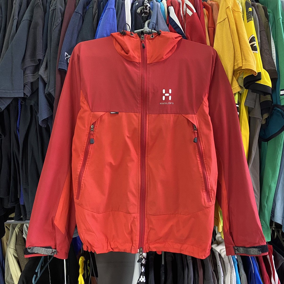 Haglofs Vintage Haglofs Outdoor streetwear waterproof jacket Size XXS / US 00 / IT 34 - 1 Thumbnail