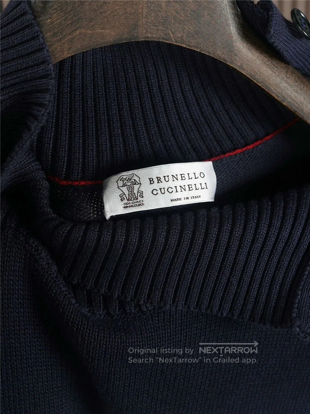 Brunello Cucinelli Brunello Cucinelli Men's Knit Sweater. Size US M / EU 48-50 / 2 - 5 Thumbnail