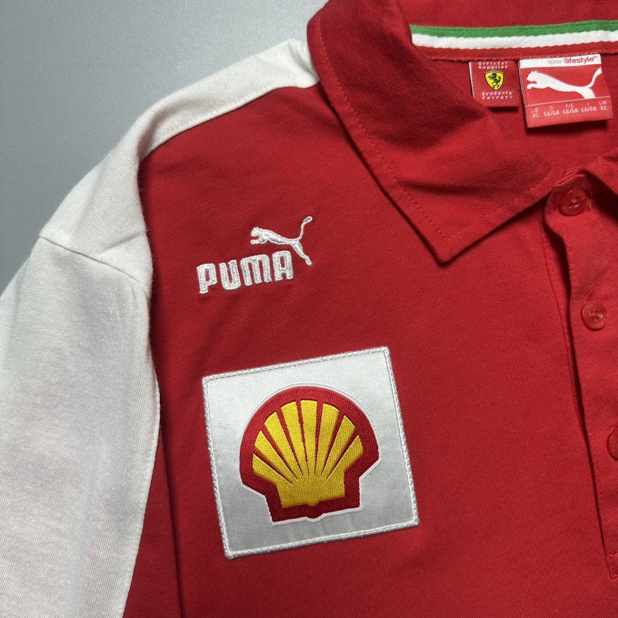 Puma PUMA Men's Sportwear Polo Scuderia Ferrari F1 Team 2013 Size US XL / EU 56 / 4 - 6 Thumbnail