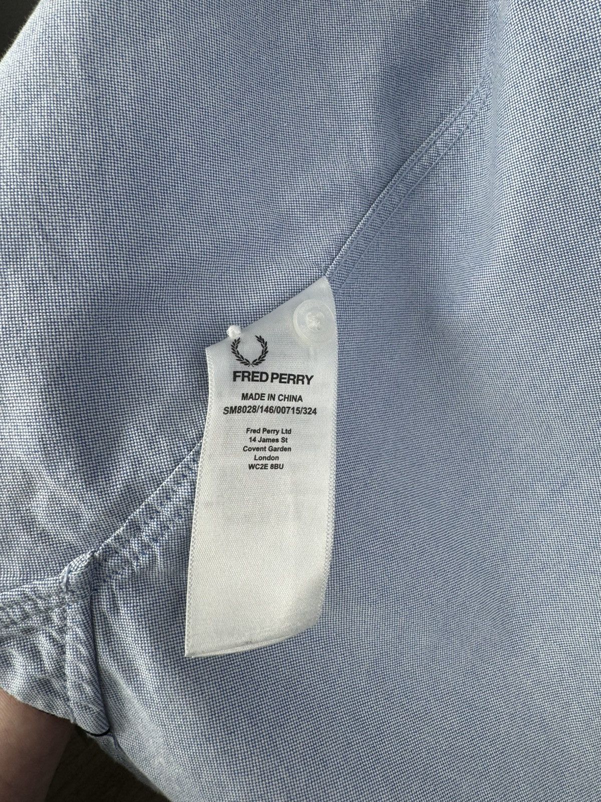 Fred Perry Men’s Fred Perry Short Sleeve Shirt size M Size US M / EU 48-50 / 2 - 7 Thumbnail