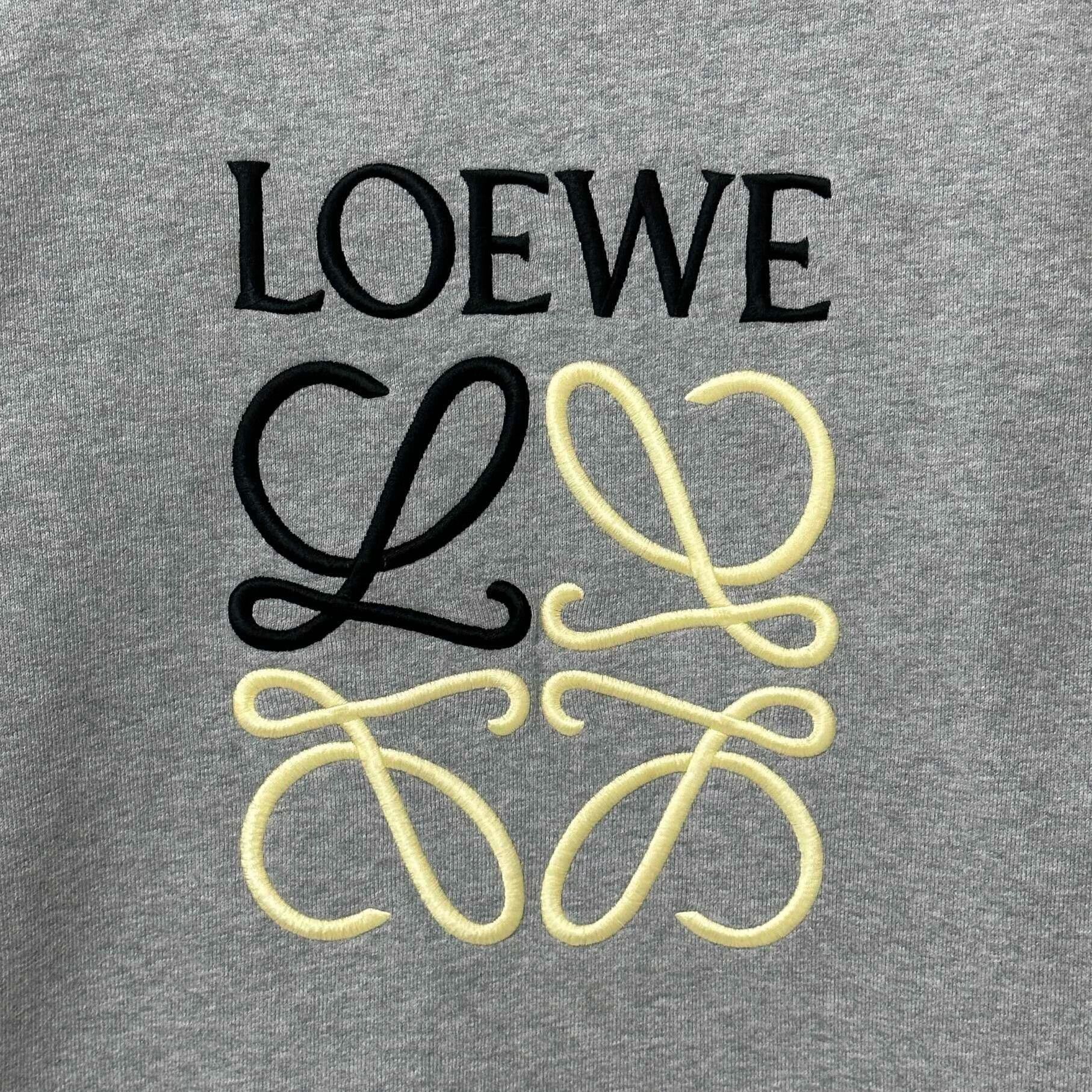 Loewe color block embroidered logo sweatshirt Size US M / EU 48-50 / 2 - 3 Thumbnail