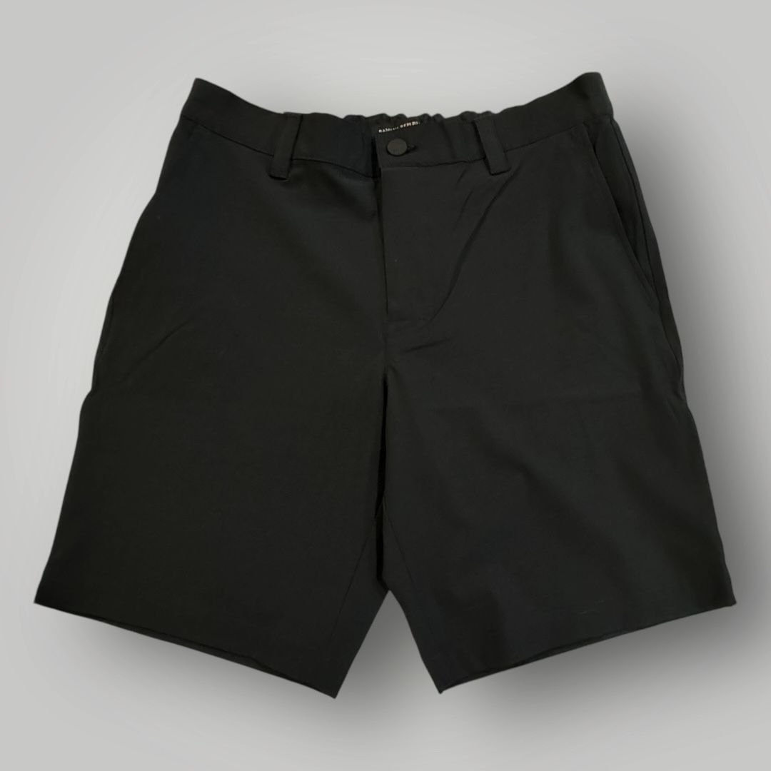 Banana Republic Banana Republic Men's Flat Front Shorts Black 32 Size US 32 / EU 48 - 4 Thumbnail