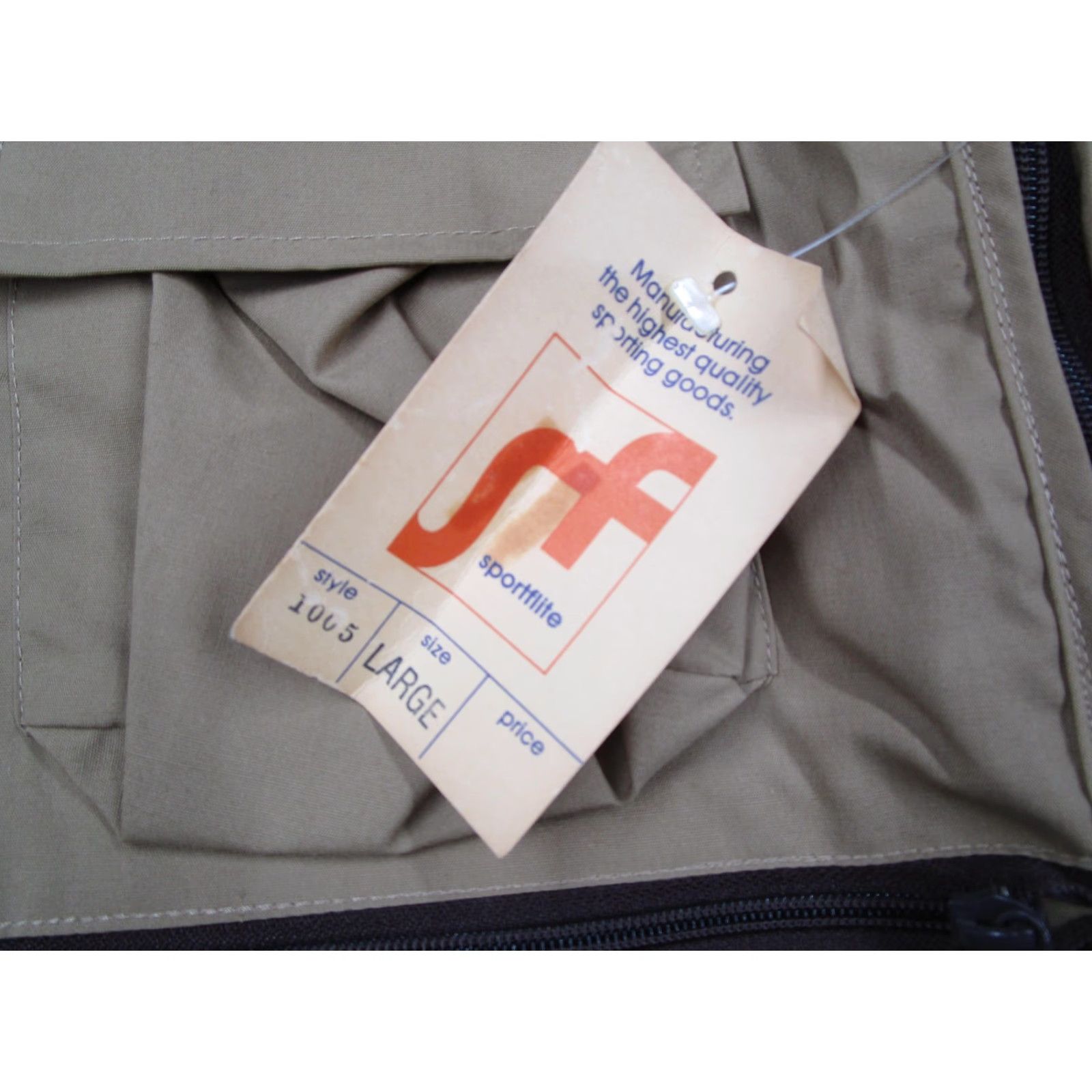Vintage VINTAGE Sportflite Vest Mens Large Khaki Multi Pocket Fly Fishing Made USA Size US L / EU 52-54 / 3 - 3 Thumbnail