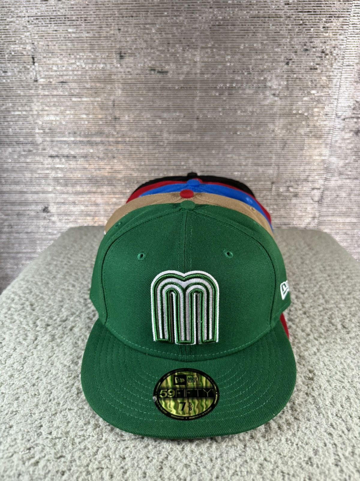 New Era (6) New Era 59FIFTY Fitted Mexico Baseball Size ONE SIZE - 4 Thumbnail