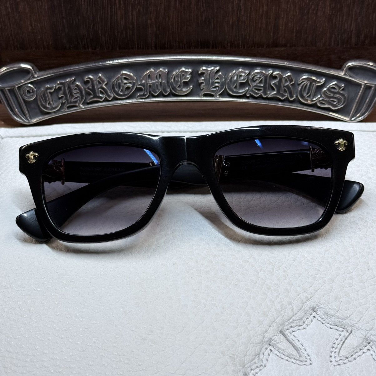 Chrome Hearts Chrome Hearts ZOMBIE GERMS 18K 1/1 Sunglasses Size ONE SIZE - 3 Thumbnail