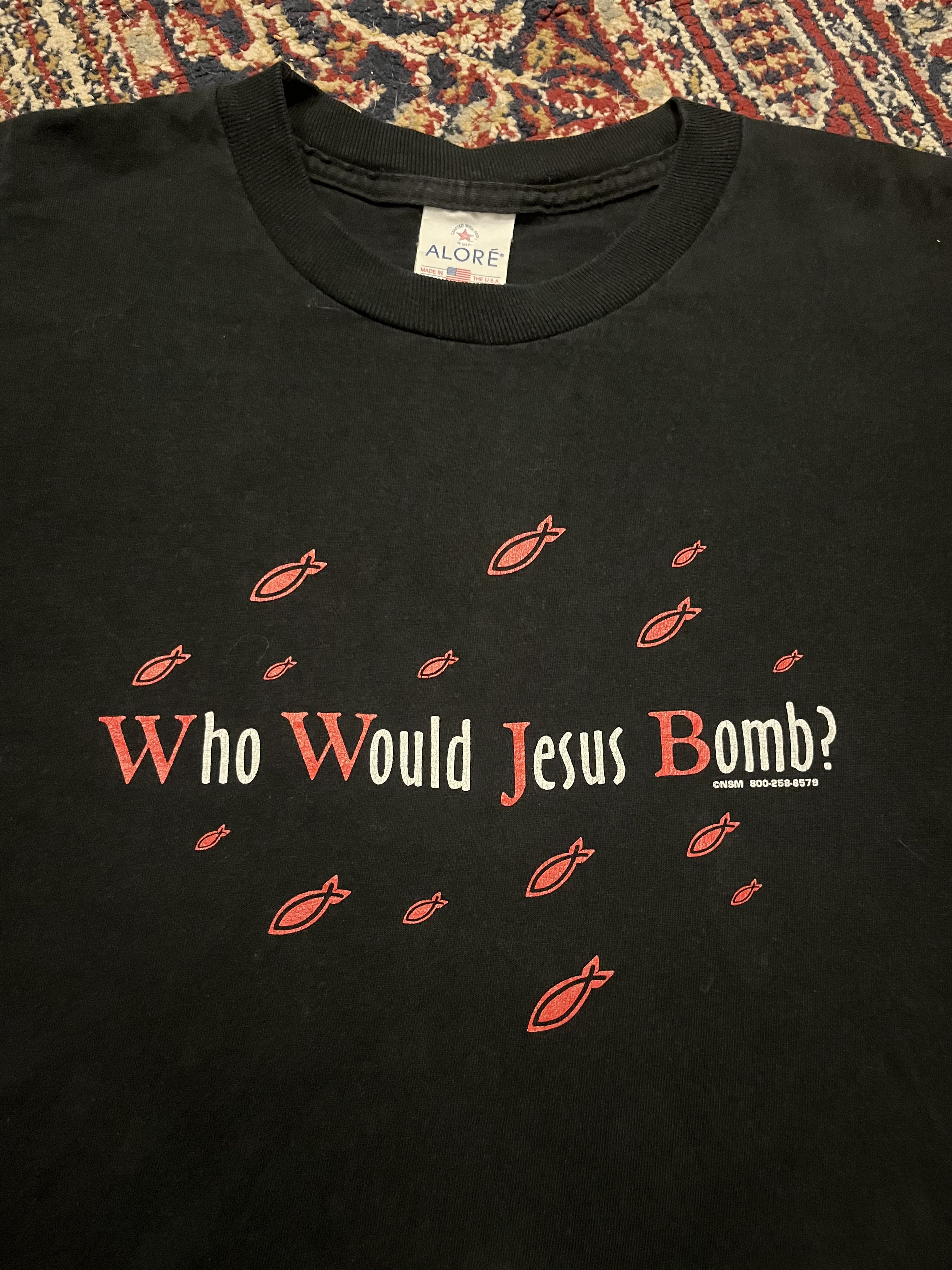 Vintage Vintage Political Tee Size US L / EU 52-54 / 3 - 2 Thumbnail