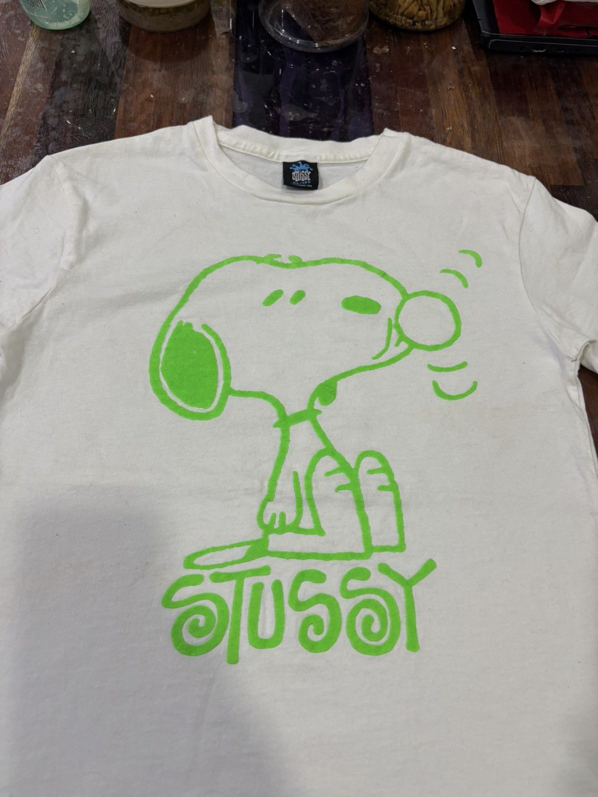 Other Stussy x Peanuts Kids Tshirt Size US XL / EU 56 / 4 - 3 Thumbnail