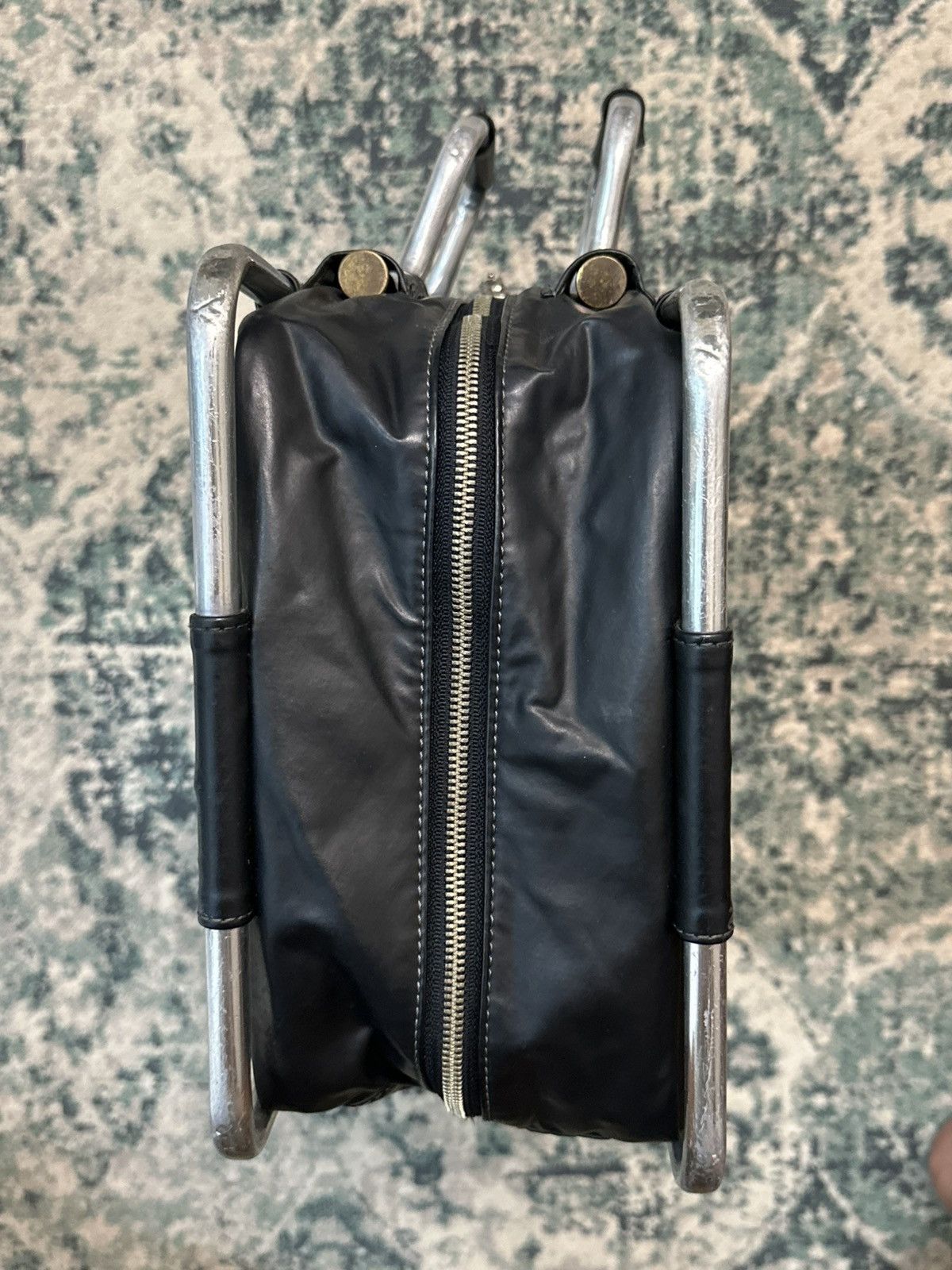 Jean Paul Gaultier Jean Paul Gaultier Metal Frame & Studded Travel Bag Size ONE SIZE - 16 Thumbnail