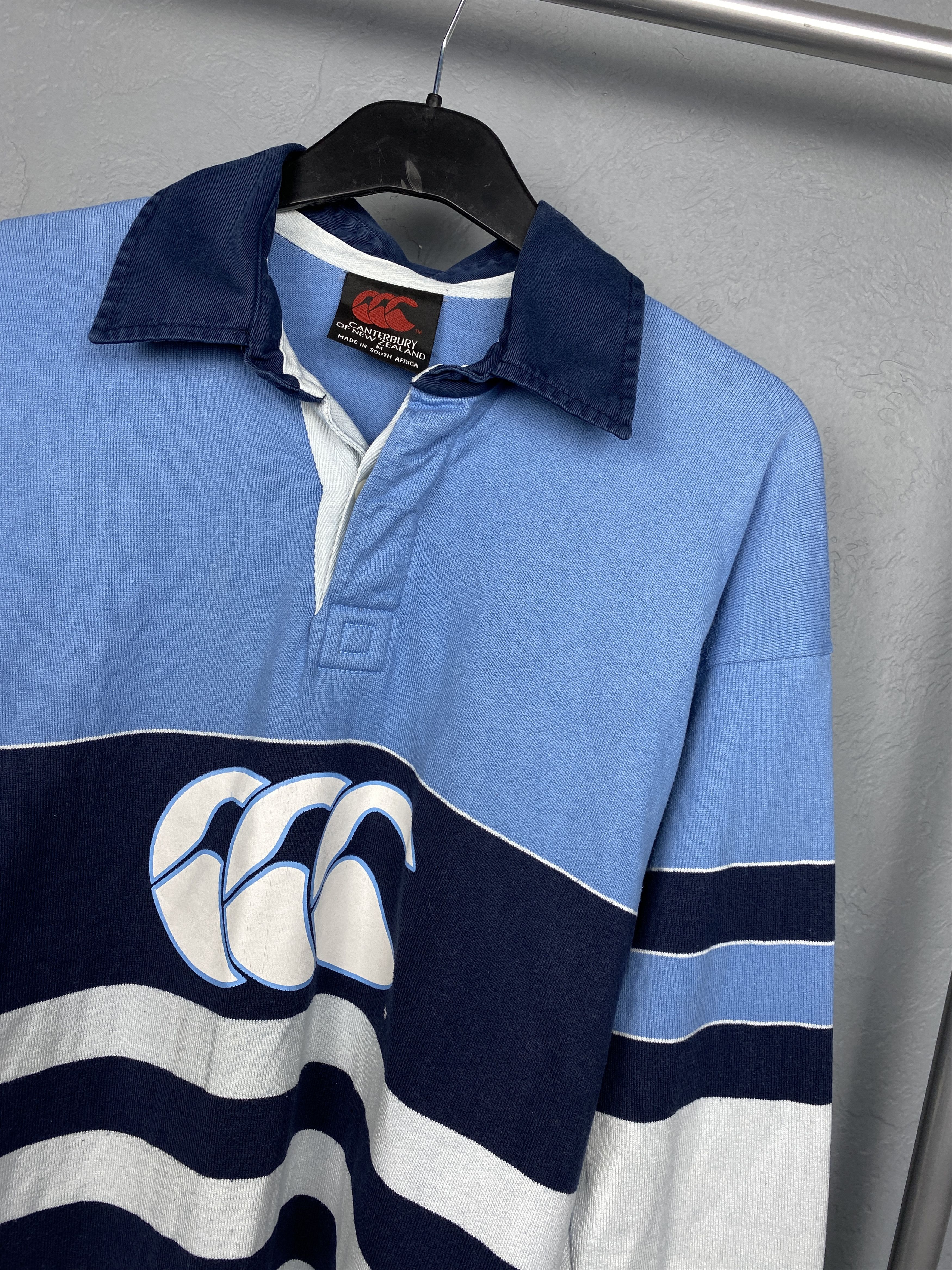 Canterbury of New Zealand Canterbury Of New Zealand 90s Vintage Polo Rugby Jersey Size US M / EU 48-50 / 2 - 2 Thumbnail