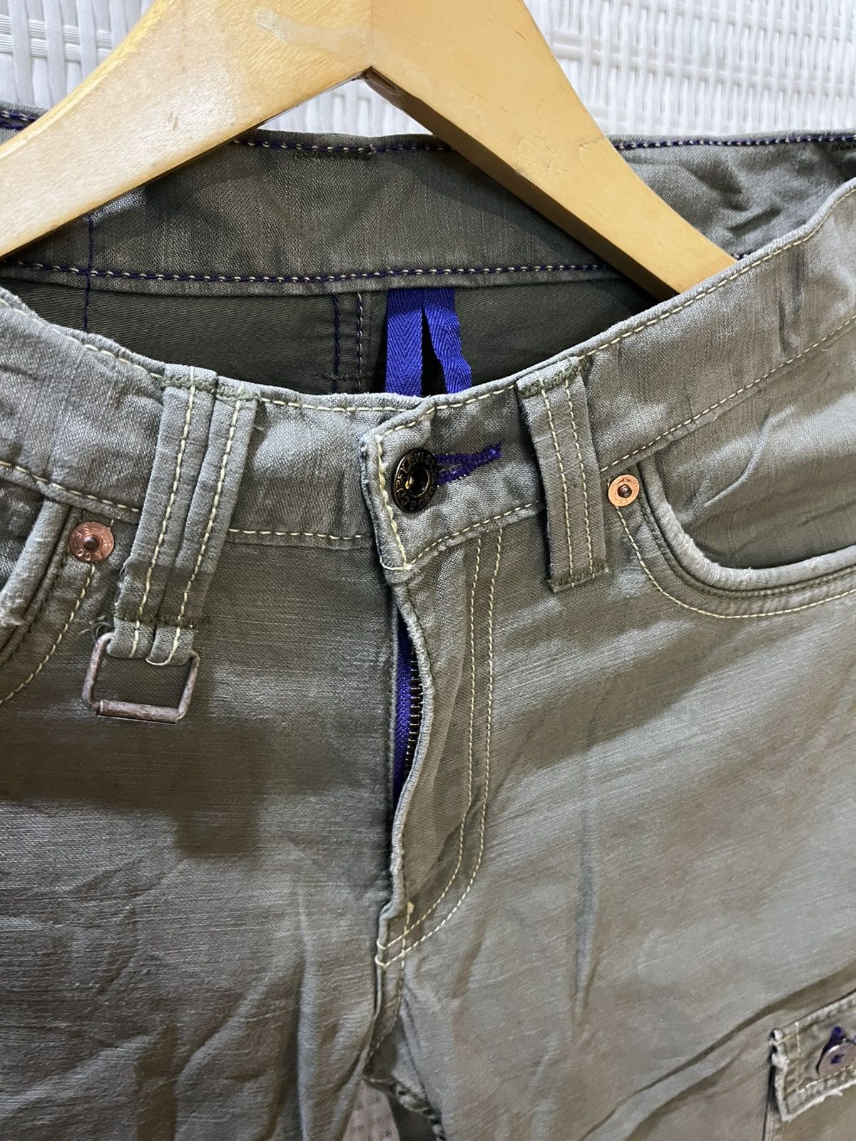 Levi's Levi’s Vintage Cargo Work Pants – Late 70s (Archive Piece) Size US 30 / EU 46 - 4 Thumbnail