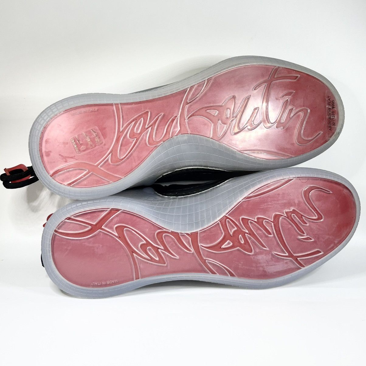 Christian Louboutin New Christian Louboutin Arpoador Black Suede Sneakers Size 9 Size US 9 / EU 42 - 7 Thumbnail