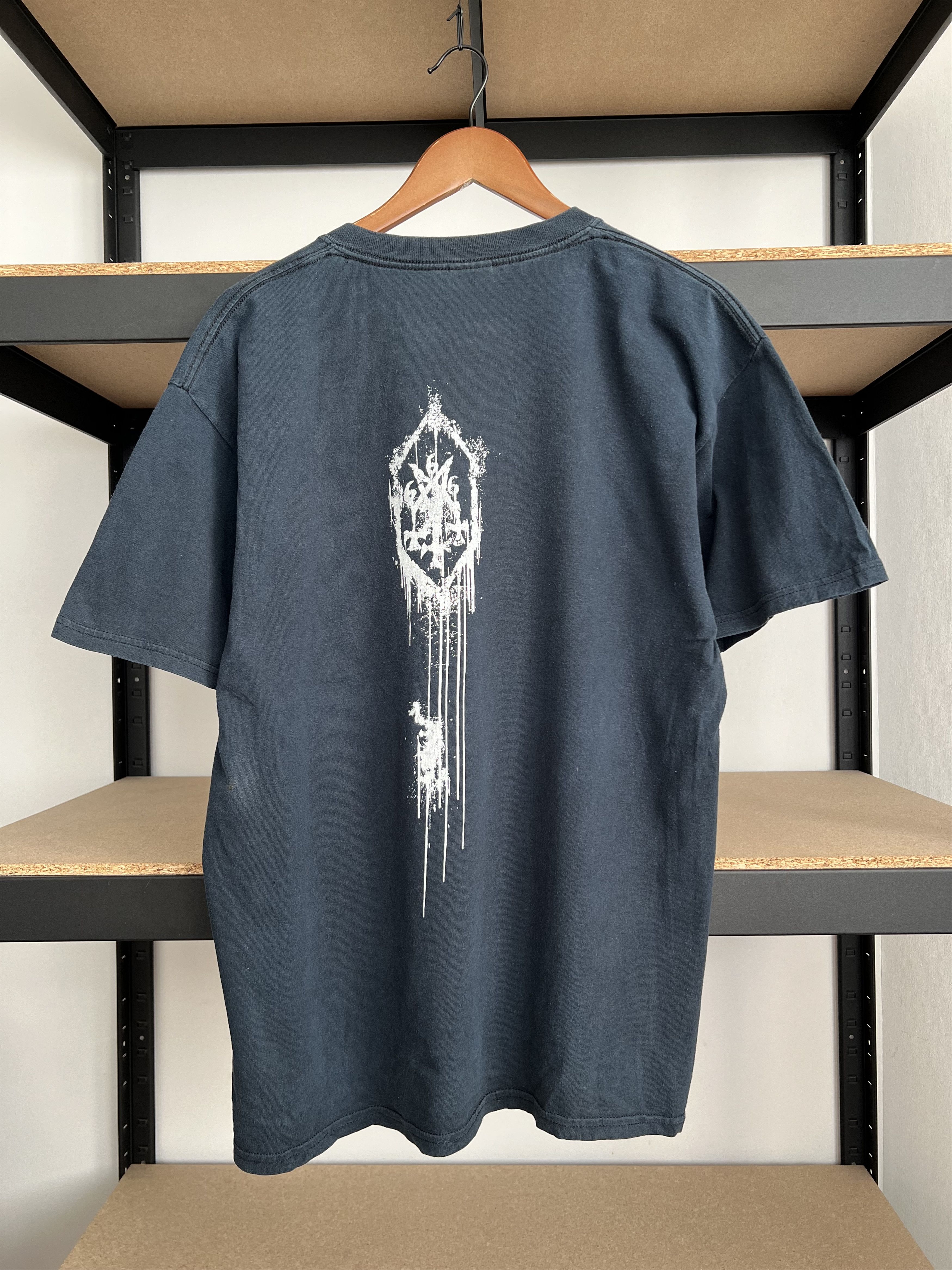 Band Tees Vintage 2000s Gorgoroth Black Metal Band 666 Black T-shirt Size US L / EU 52-54 / 3 - 2 Thumbnail