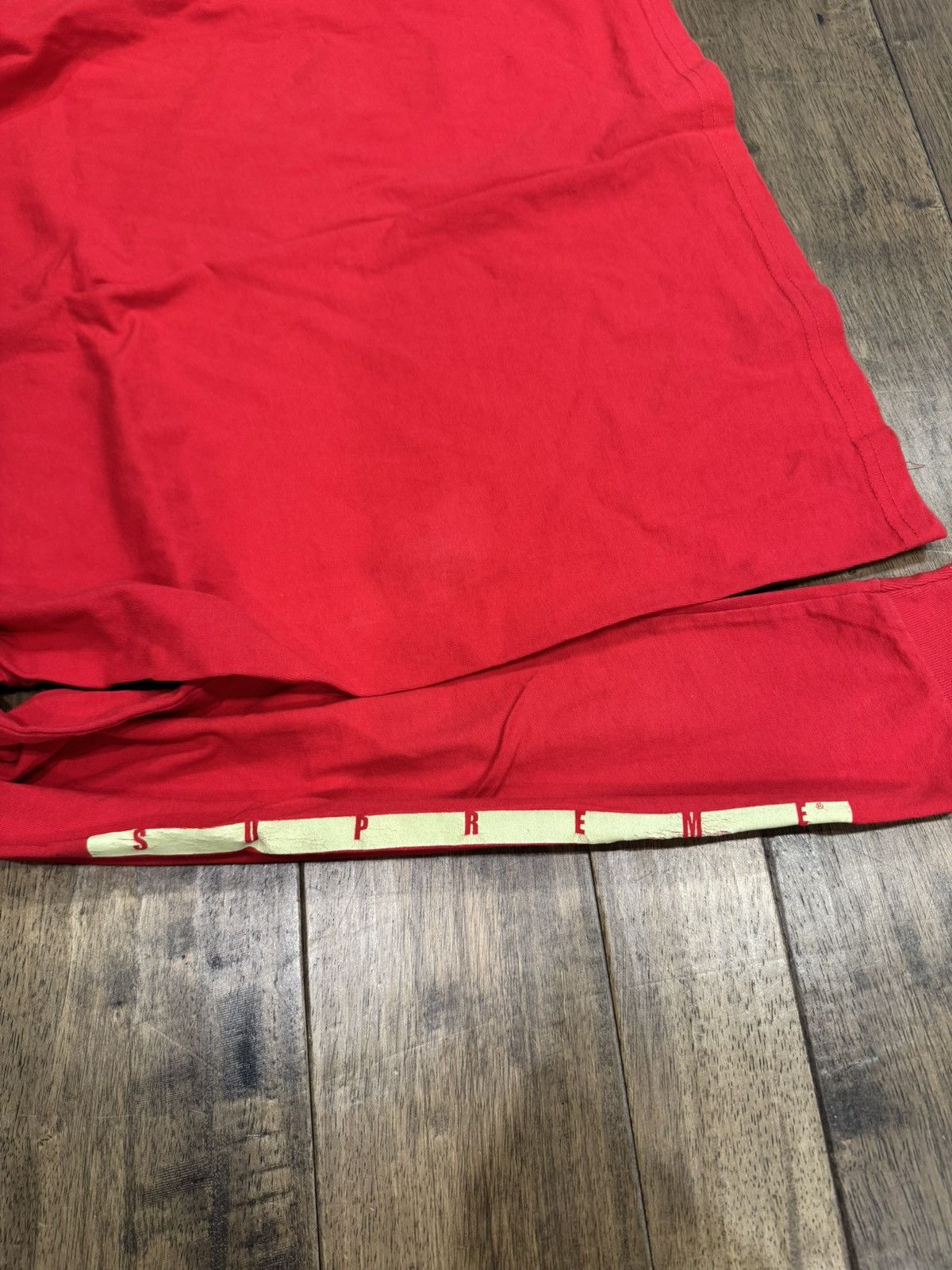 Supreme Supreme Red long sleeve Size US L / EU 52-54 / 3 - 8 Thumbnail