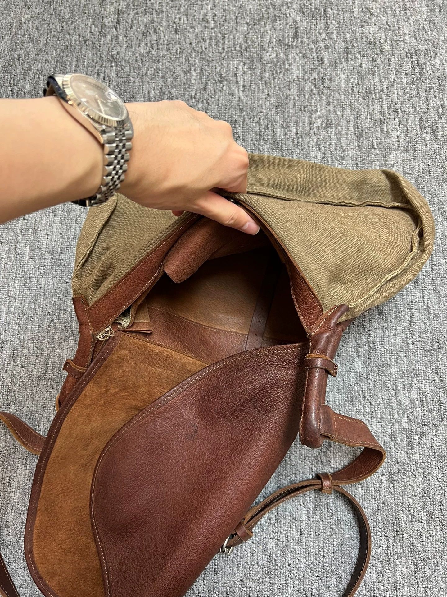 Maison Margiela Maison Margiela 14 camel leather crossbody bag rare Size ONE SIZE - 8 Thumbnail