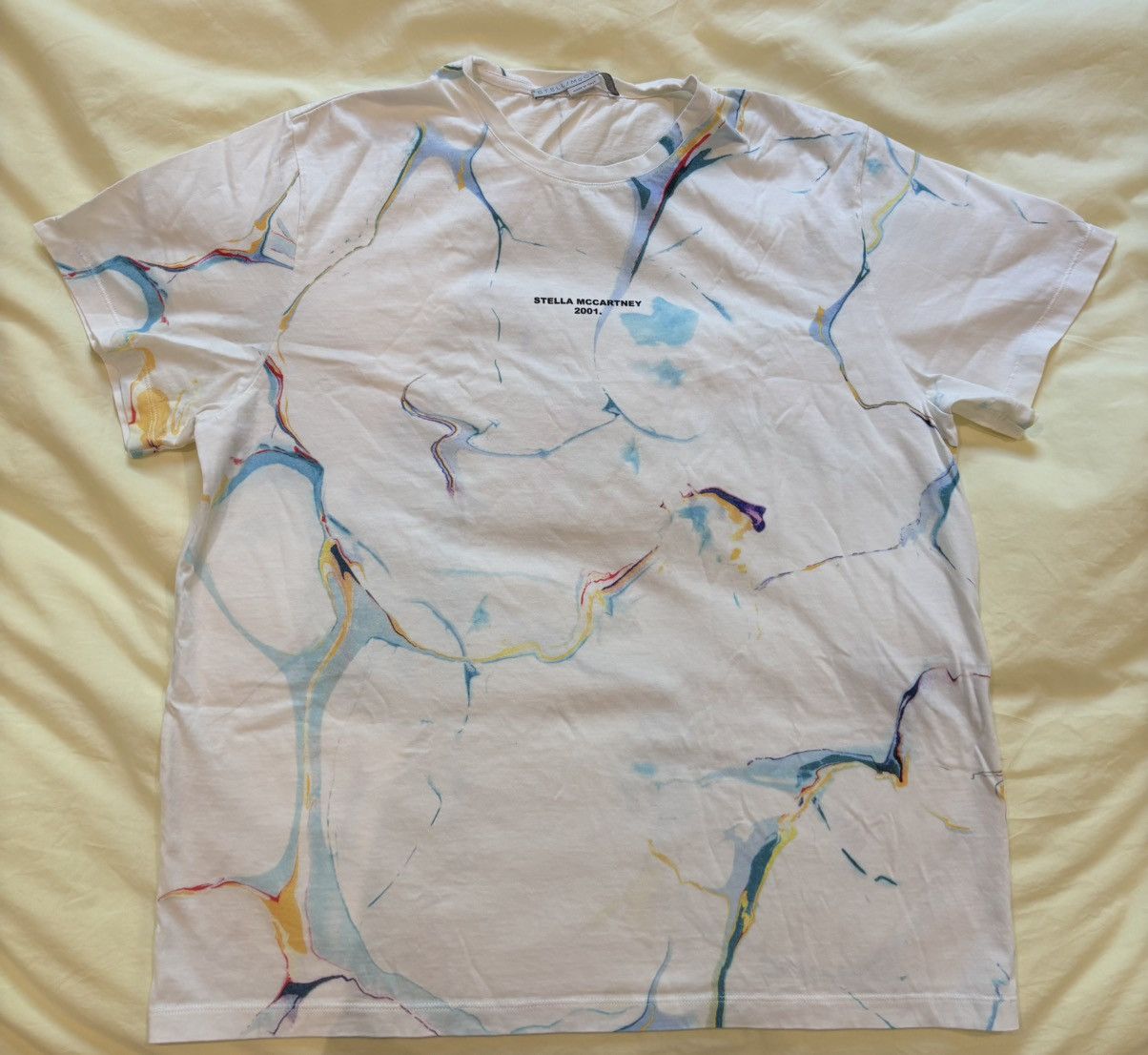 Stella McCartney Stella Mccartney Tie Dye Graphic T Shirt Size XS / US 0-2 / IT 36-38 - 2 Thumbnail