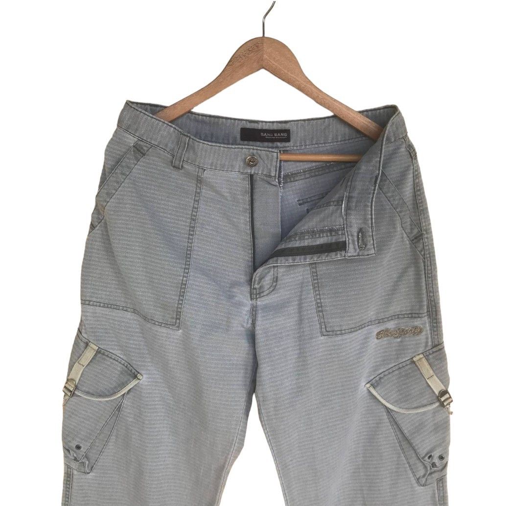 20471120 × Beauty Beast Bang Bang Ash Grey military cargo Loose pant W30x28.5 Size US 30 / EU 46 - 4 Thumbnail
