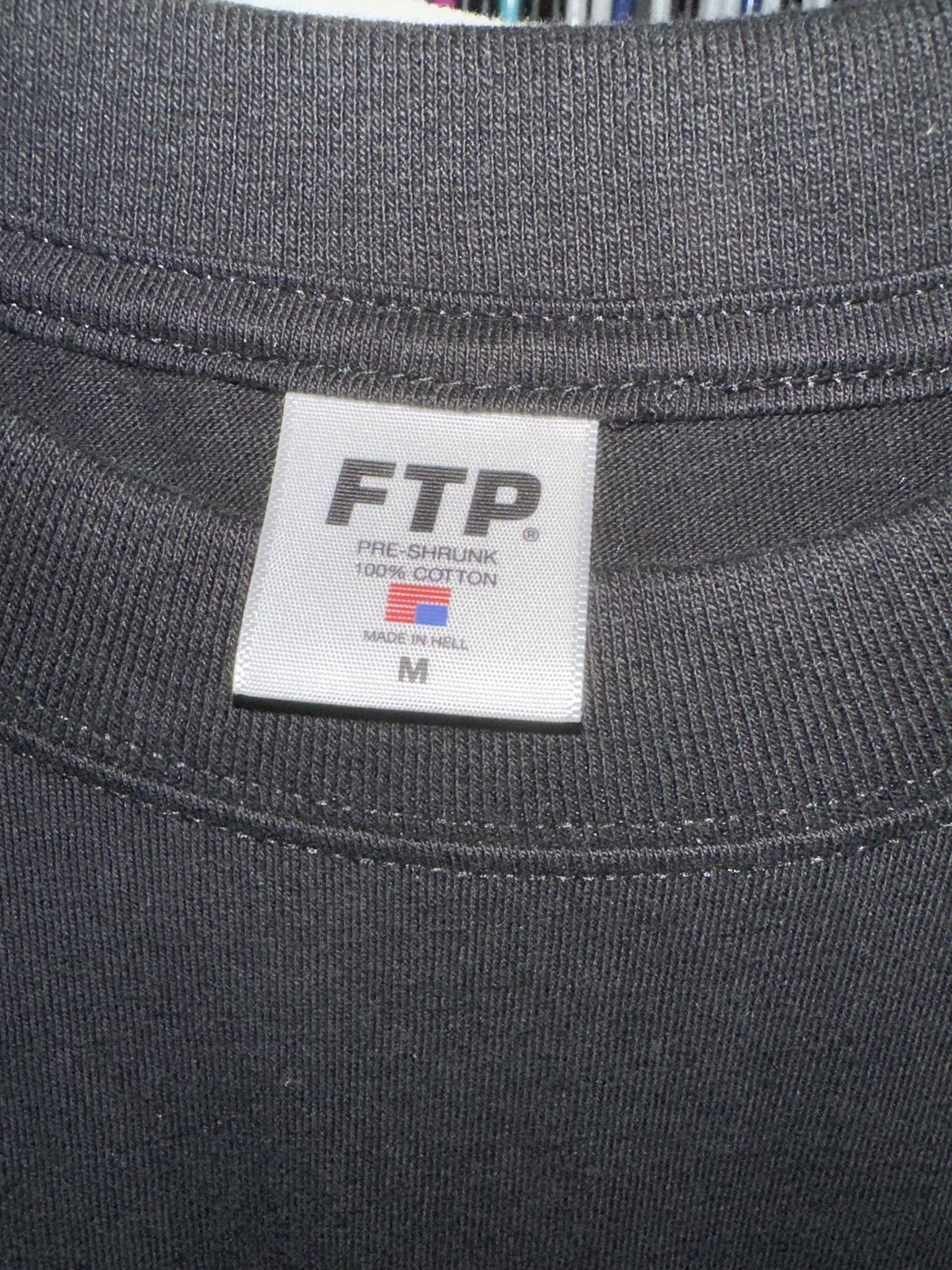 Fuck The Population FTP Boris & Spook Pocket Tee Size US M / EU 48-50 / 2 - 3 Thumbnail