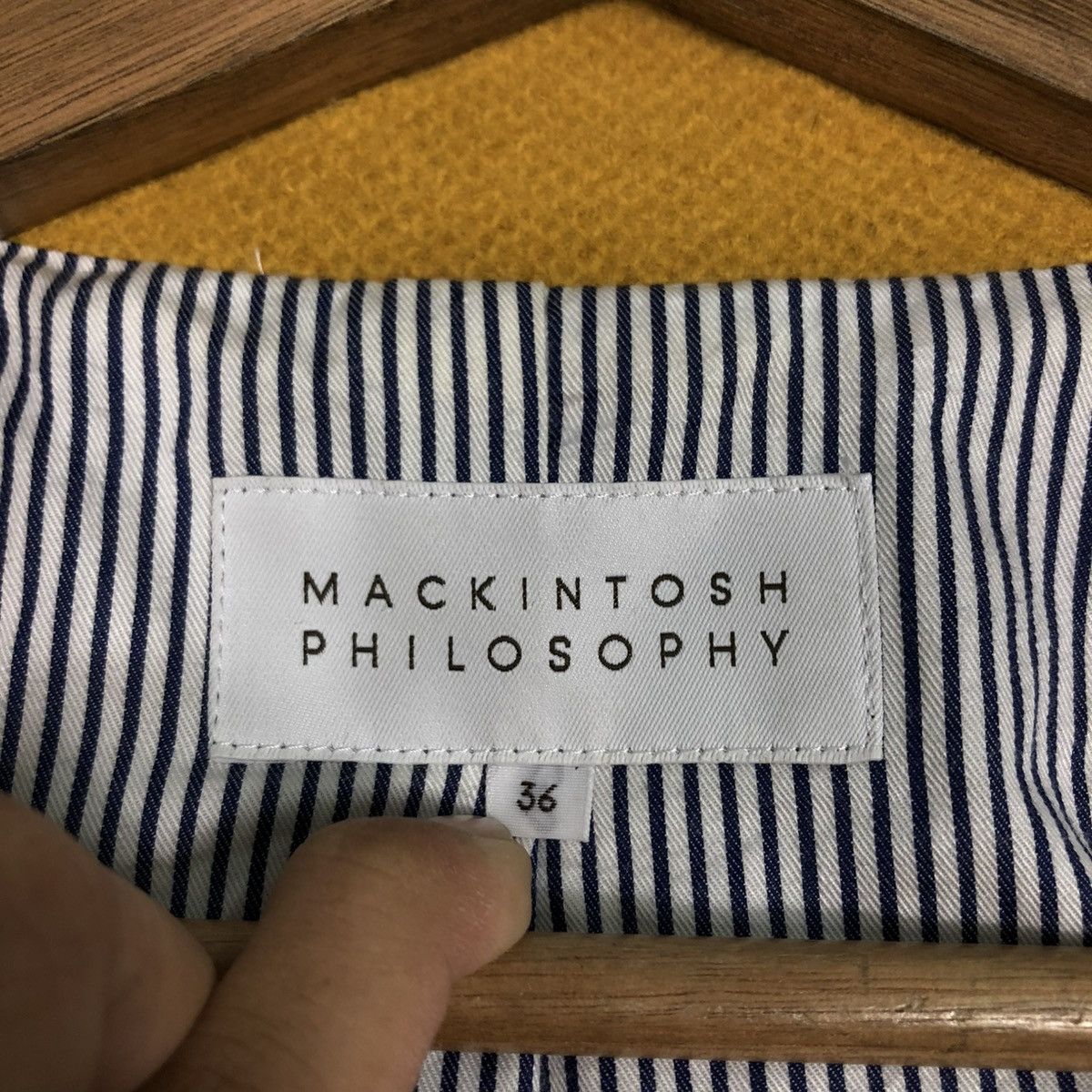 Mackintosh 🔥VINTAGE DUFFLE JACKET MACKINTOSH PHILOSOPHY Size US S / EU 44-46 / 1 - 20 Thumbnail