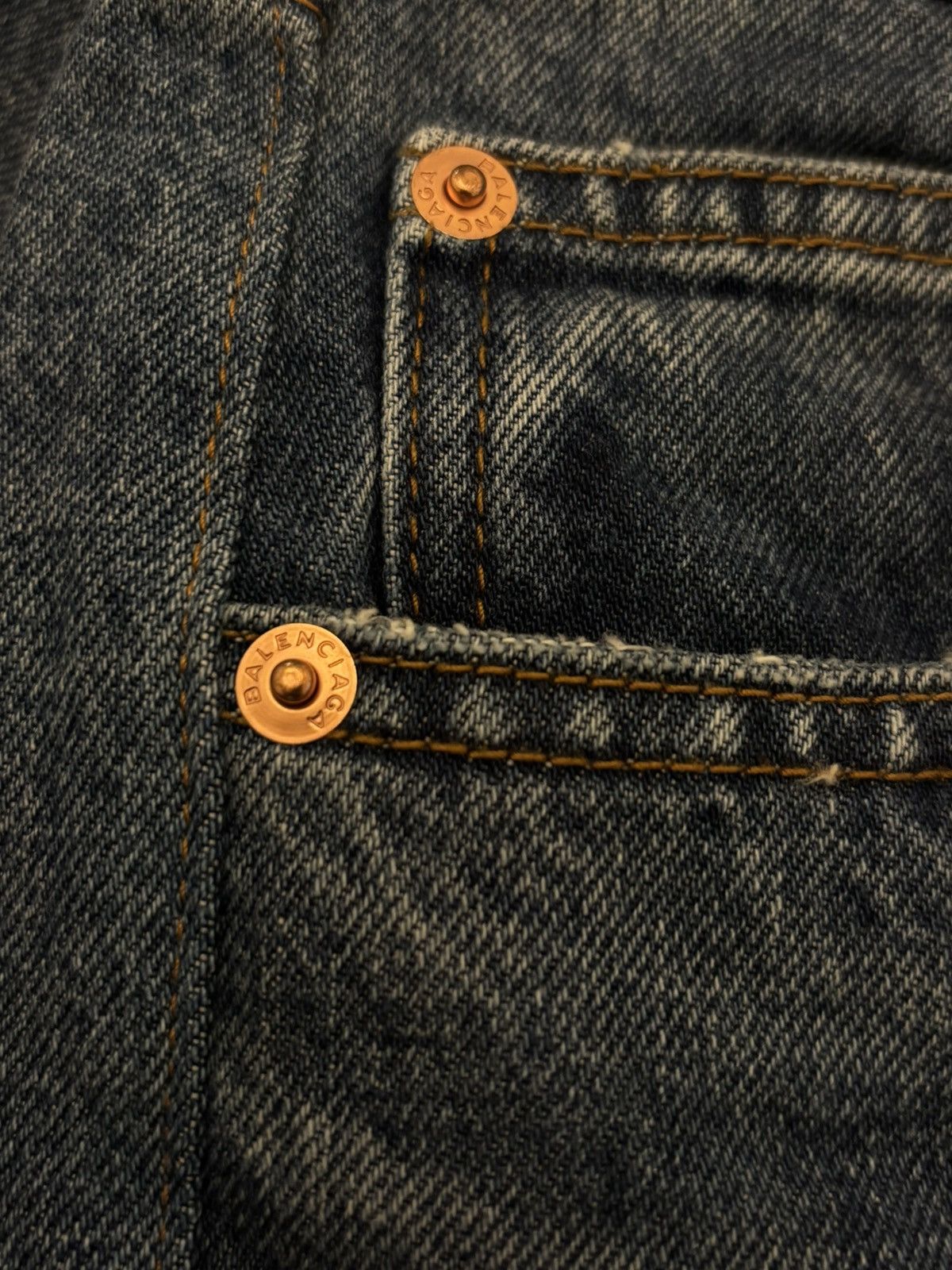 Balenciaga Balenciaga Knife cut denim Size US 28 / EU 44 - 10 Thumbnail