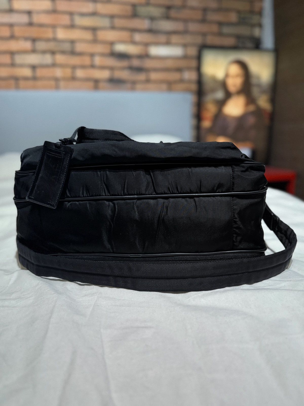 Prada WEEKENDER RE NYLON BAG DUFFLE MESSENGER BAG Size ONE SIZE - 7 Thumbnail