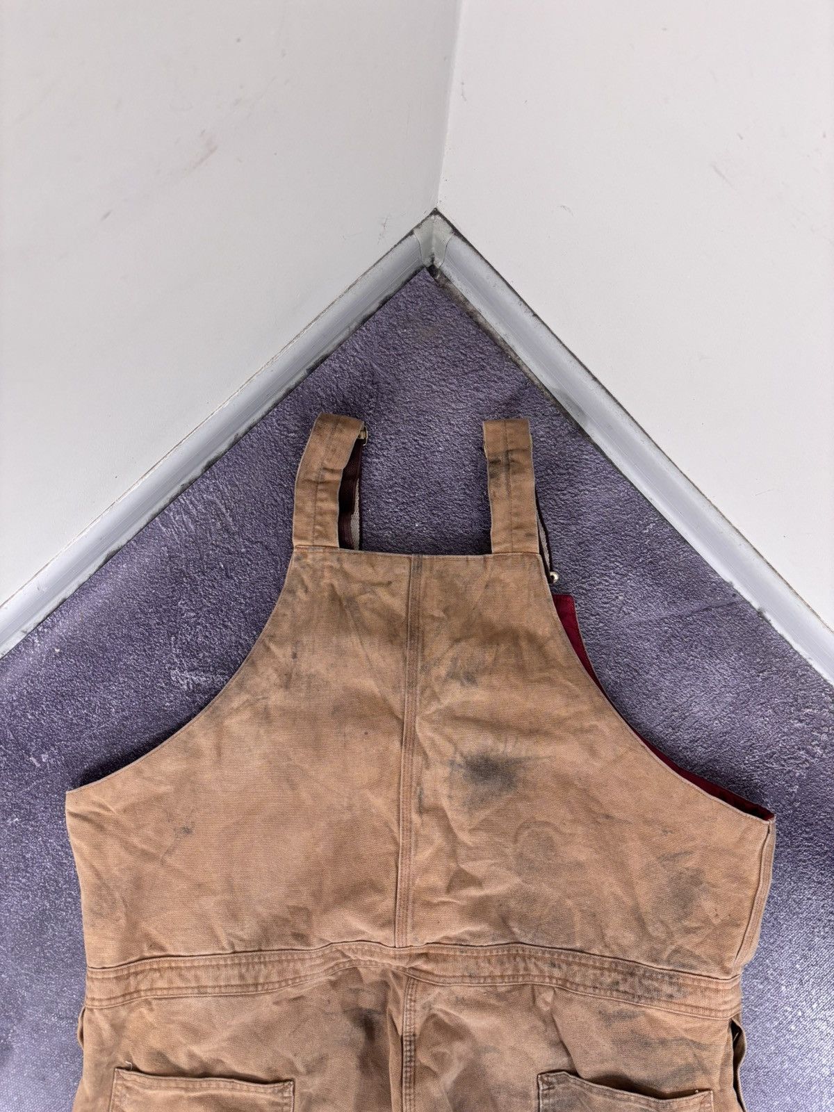 Carhartt Vintage Carhartt Bib Overalls R38 BRN Double Knee USA Made Size US 44 / EU 60 - 23 Thumbnail