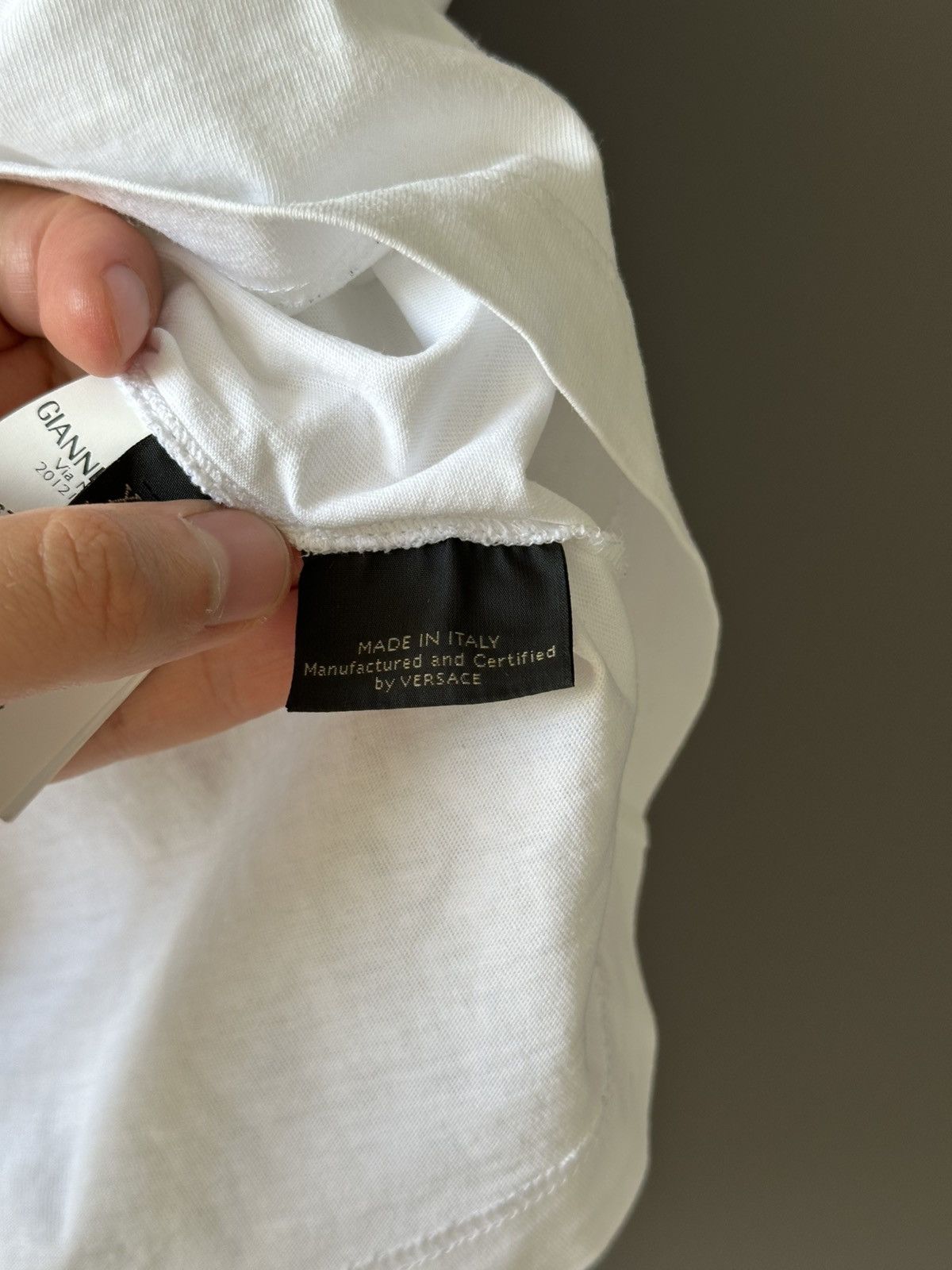 Versace Versace Big Logo Tee Medusa T-Shirt Size US XL / EU 56 / 4 - 9 Thumbnail
